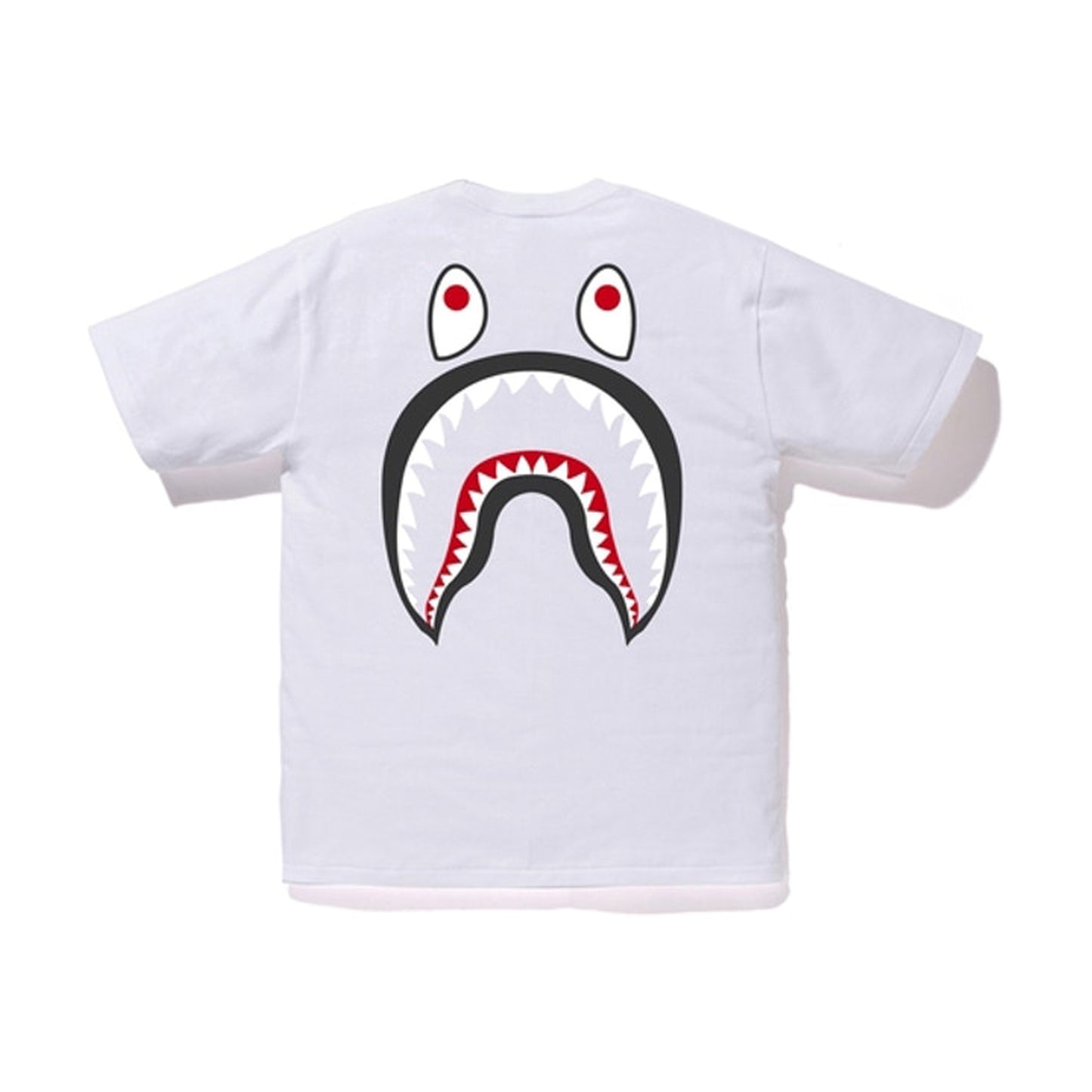 Bape WGM Shark Tee -White, Clothing- re:store-melbourne-Bape