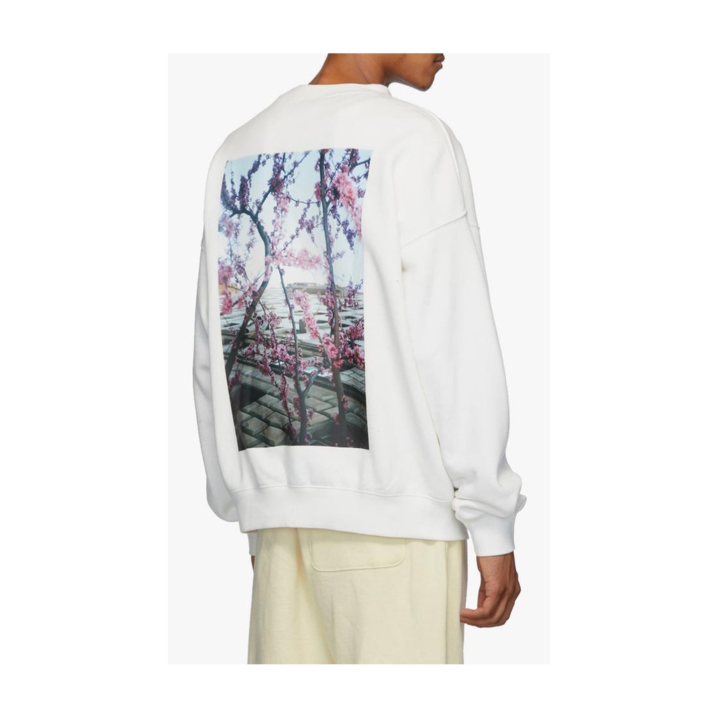Fear of God Essentials Photo Crewneck Sweatshirt White, Clothing- re:store-melbourne-Fear of God Essentials