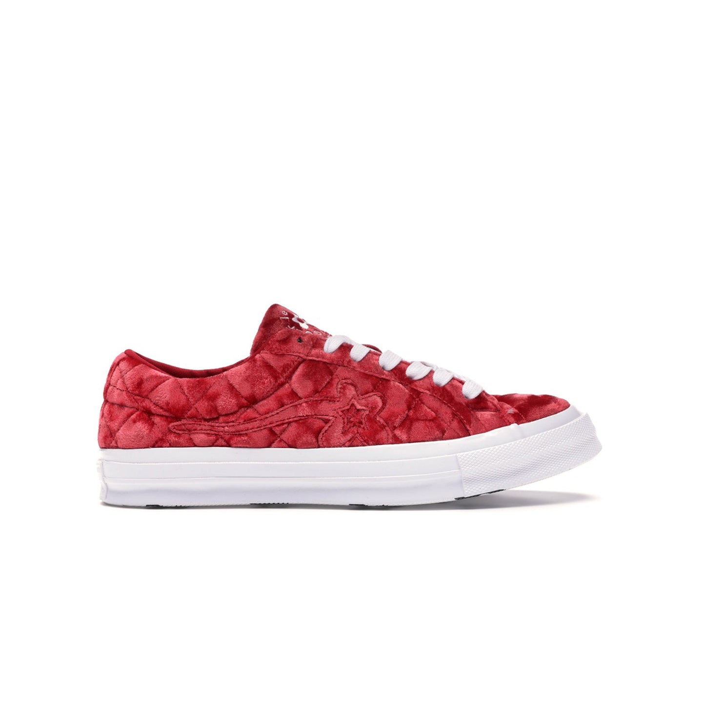 Converse One Star Ox Golf Le Fleur TTC Quilted Velvet Barbados Cherry, Shoe- dollarflexclub