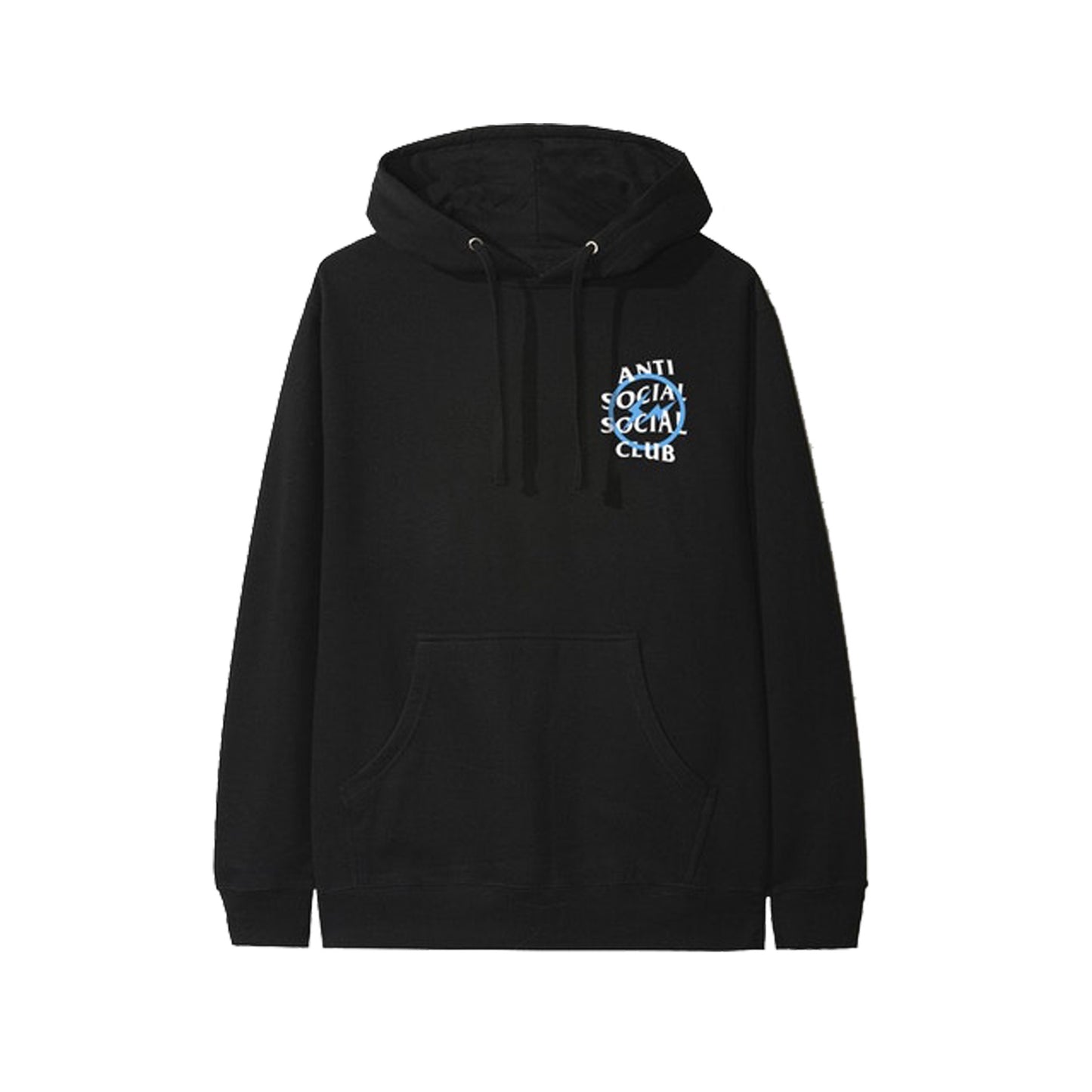 ASSC x Fragment Hoodie Blue Bolt, Clothing- dollarflexclub