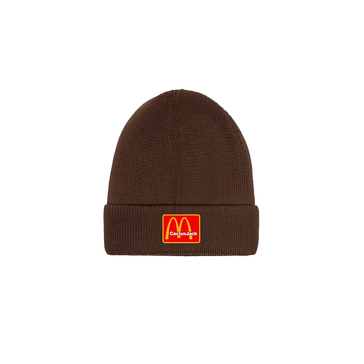 Travis Scott x McDonald's Cj Arches Beanie Brown, Accessories- re:store-melbourne-Travis Scott