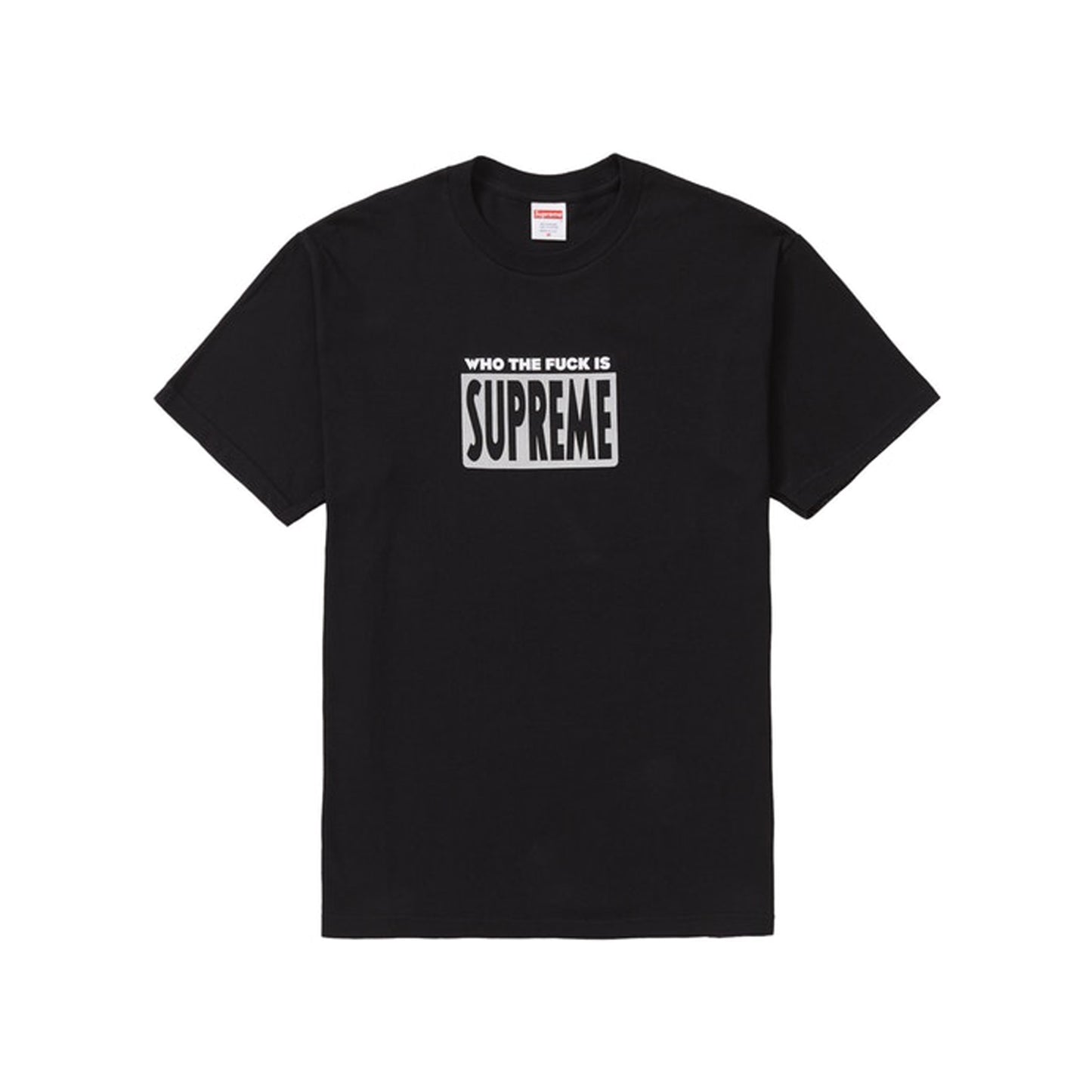 Who the fuck tee - Black, Clothing- dollarflexclub