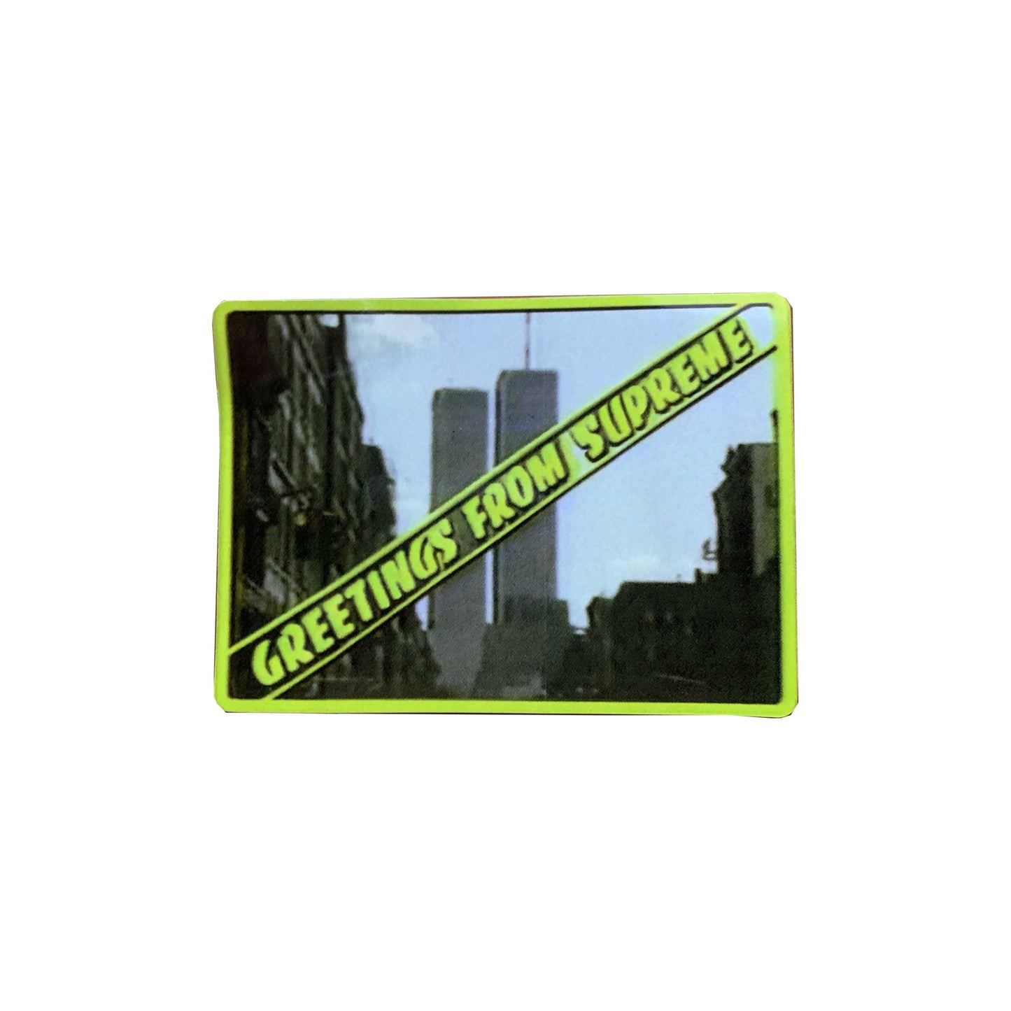 Greetings from Supreme Sticker, Sticker- dollarflexclub