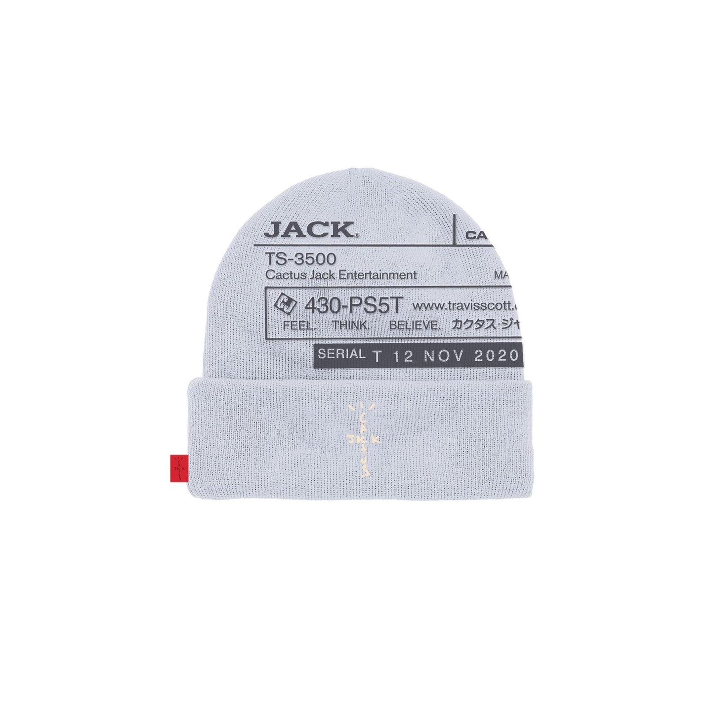 Travis Scott CJ System Beanie Pale Blue, Accessories- re:store-melbourne-Travis Scott