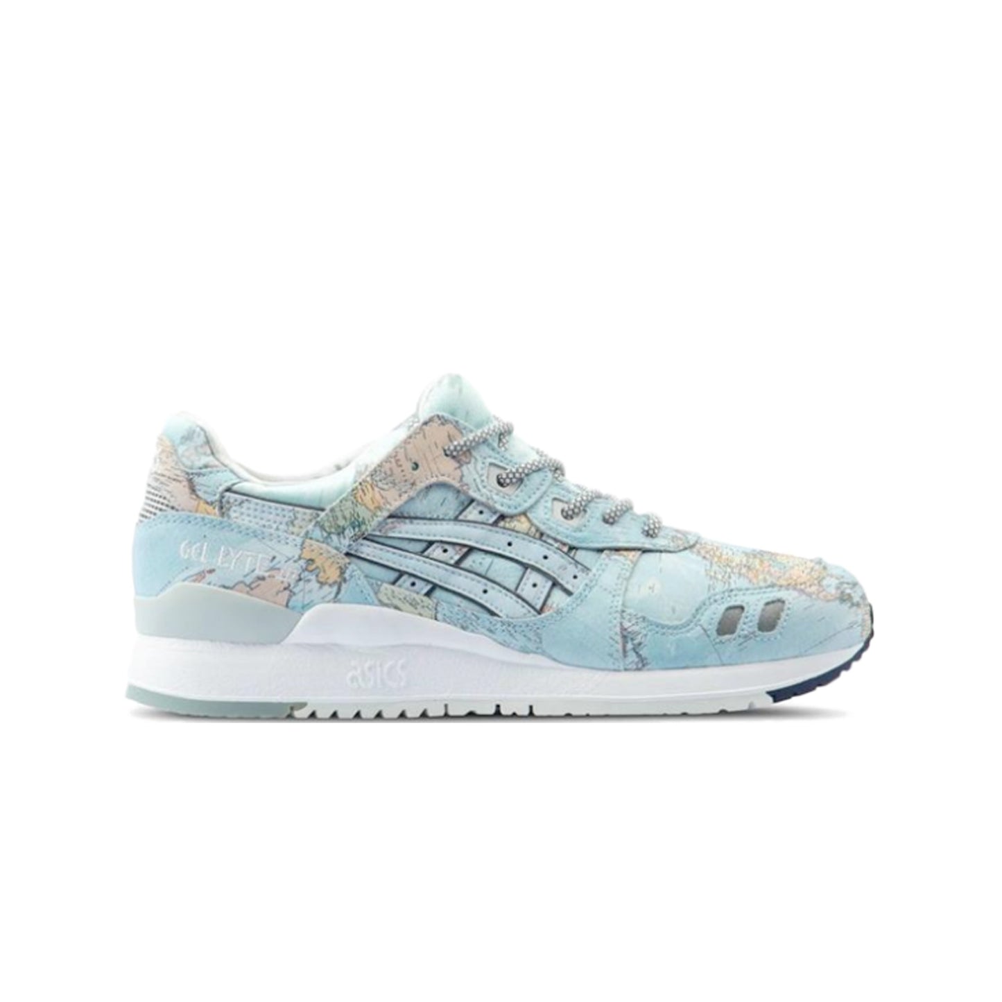 Asics Gel-Lyte III Atmos World Map, Shoe- dollarflexclub