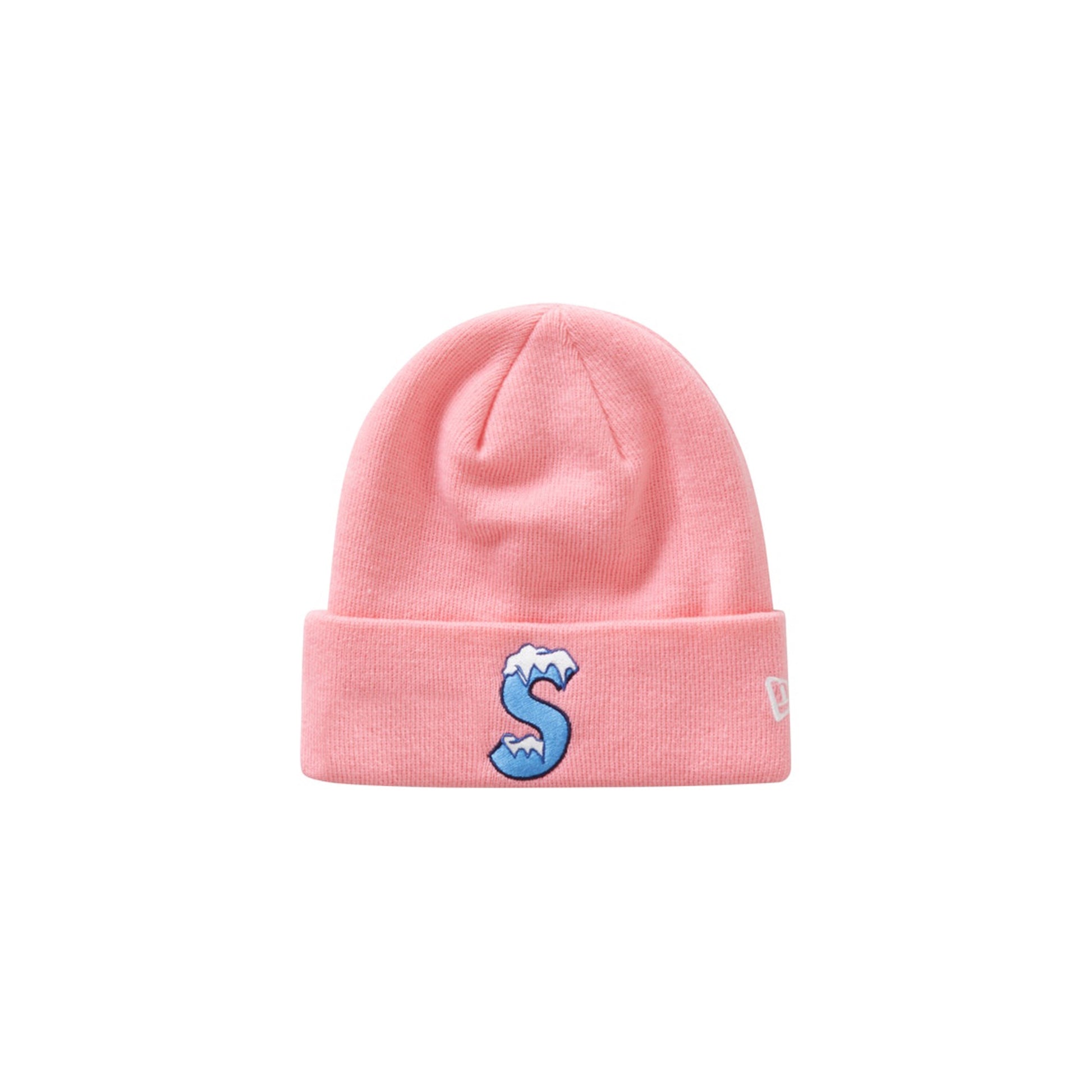 Supreme New Era S Logo Beanie (FW20) Pink, Accessories- re:store-melbourne-Supreme