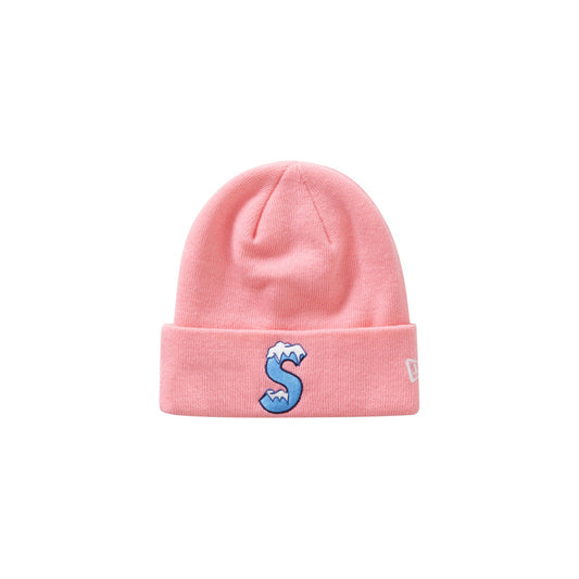 Supreme New Era S Logo Beanie (FW20) Pink, Accessories- re:store-melbourne-Supreme