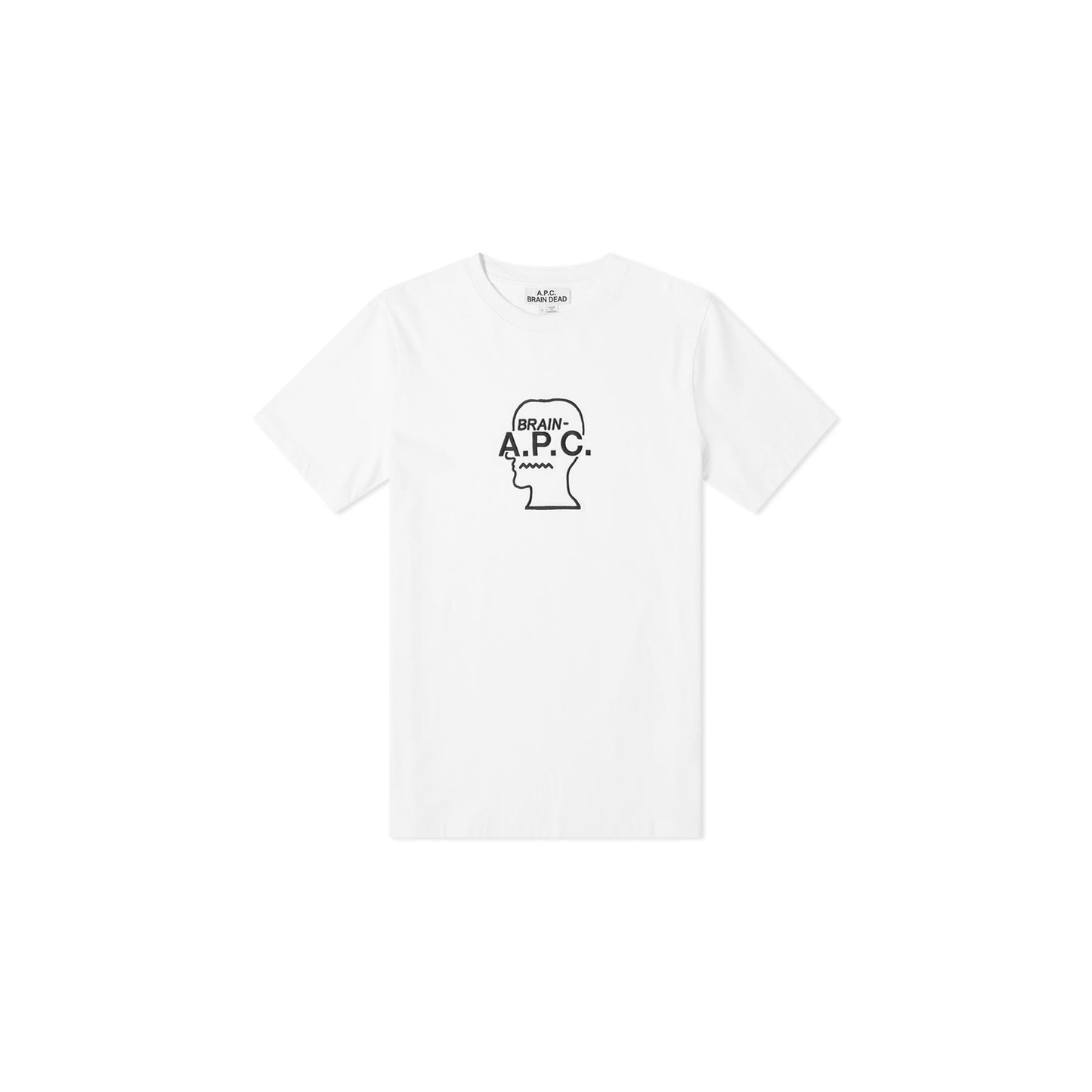 A.P.C Brain Dead T-shirt White, Clothing- dollarflexclub