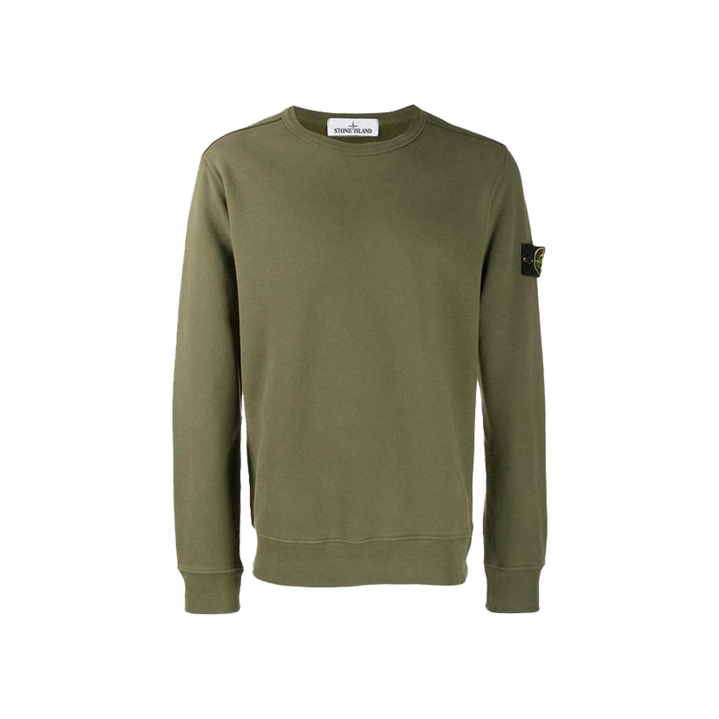 Stone Island Crewneck Sweatshirt - Olive, Clothing- re:store-melbourne-Stone Island
