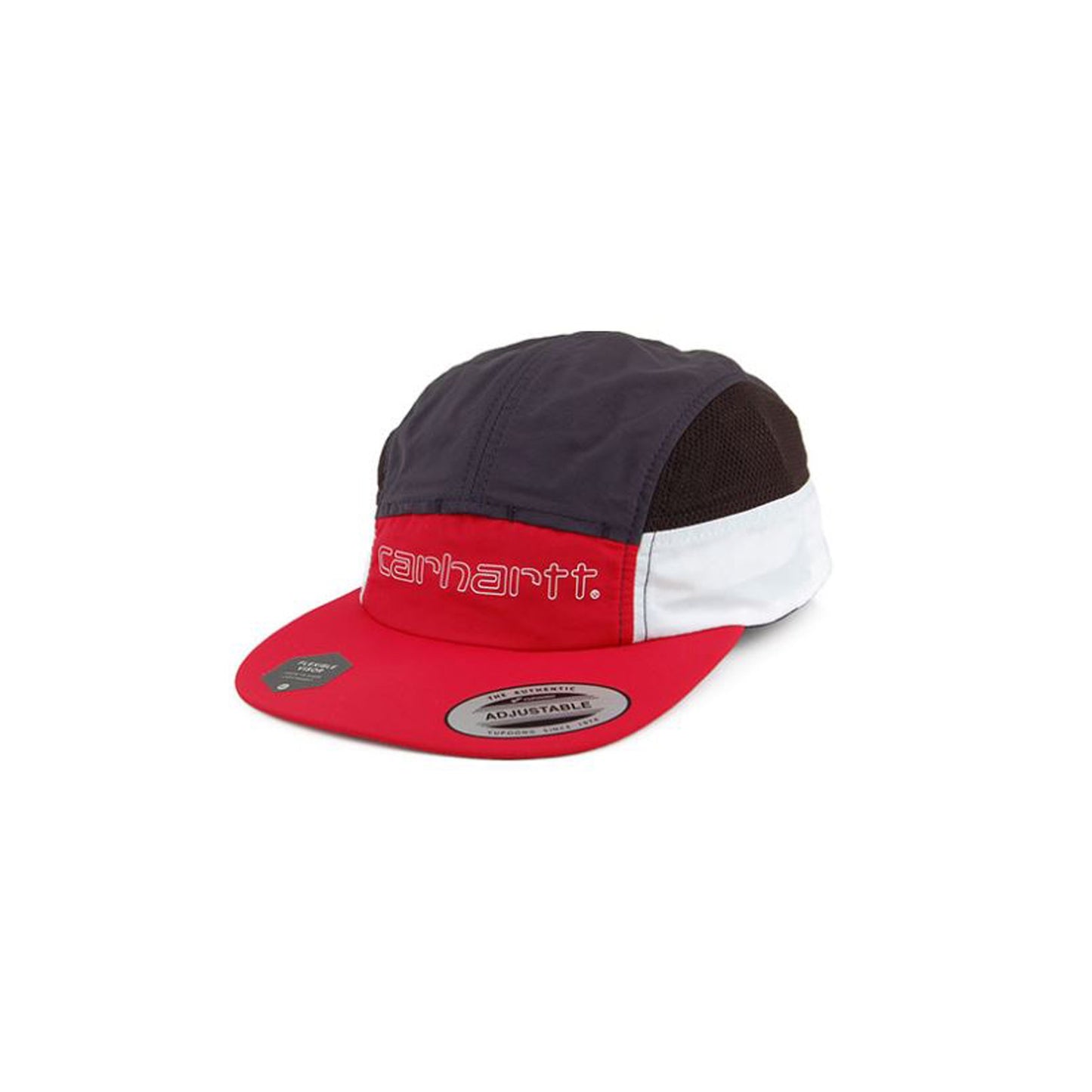 Carhartt WIP Hats Terrace 5 Panel Cap - Red/Navy, Accessories- dollarflexclub