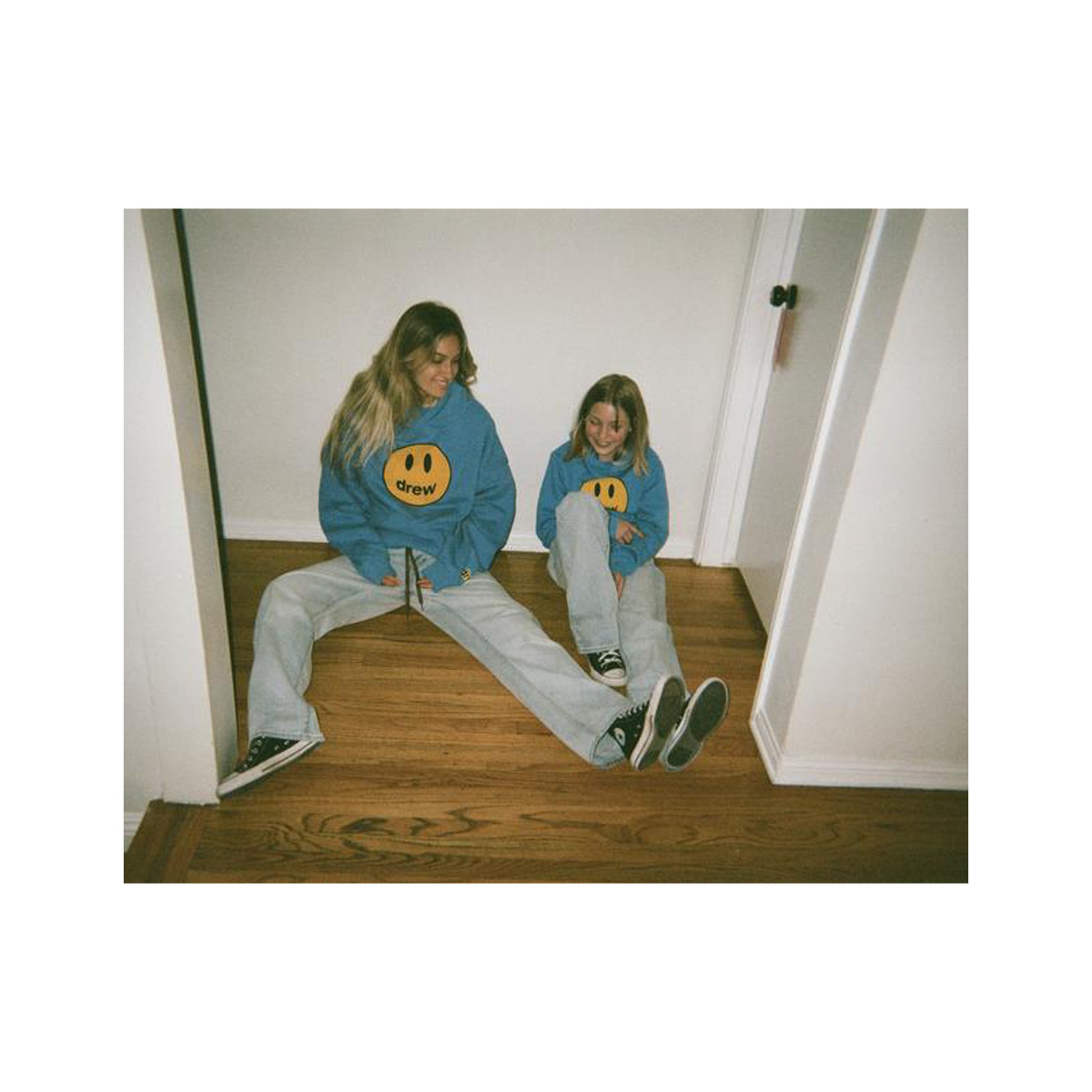 Justin Bieber x Drew House Mascot Hoodie Sky Blue, Clothing- re:store-melbourne-Drew House