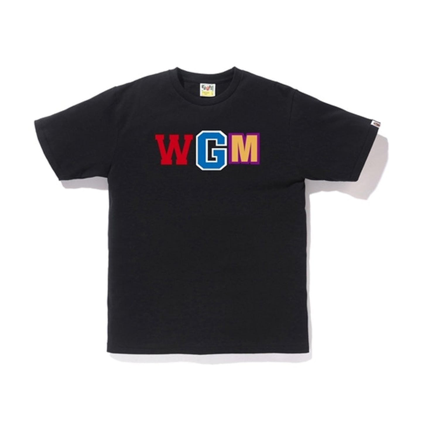 Bape WGM Shark Tee - Black, Clothing- re:store-melbourne-Bape