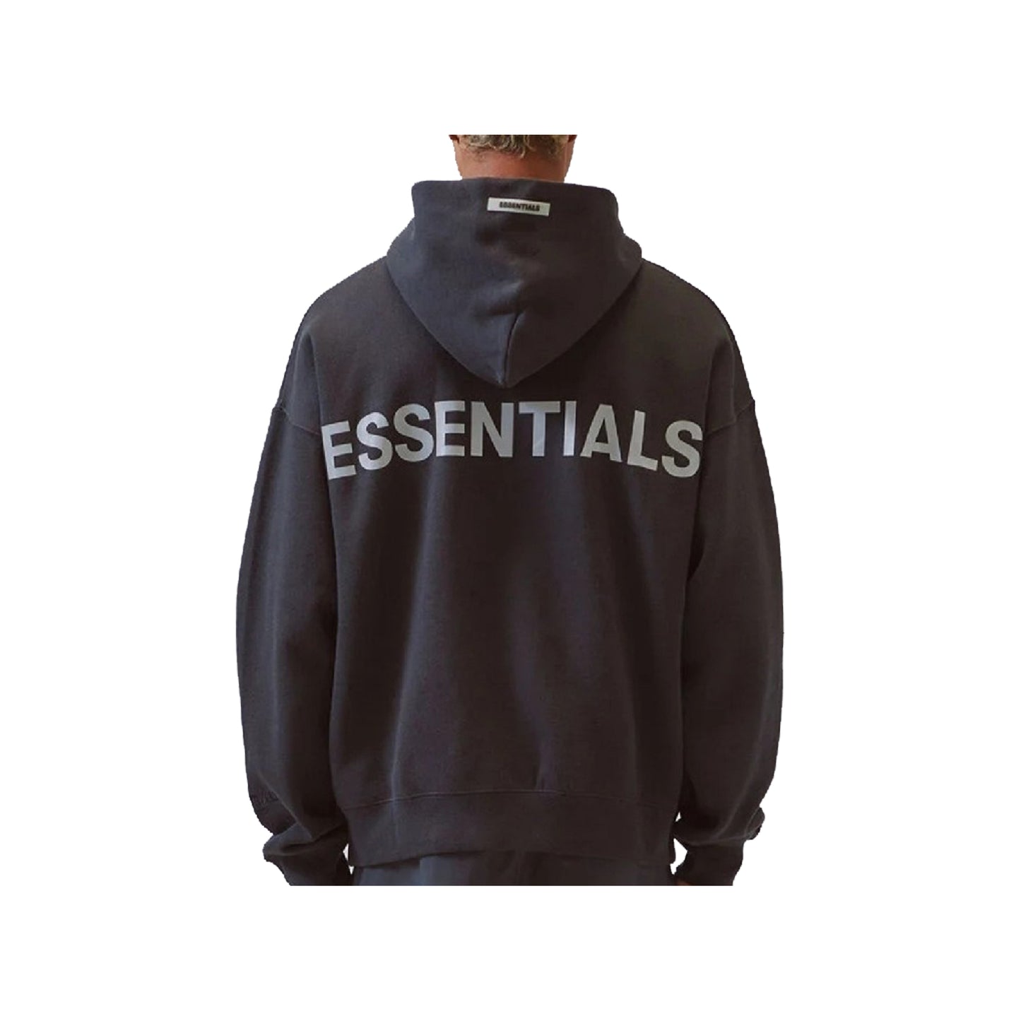 Fear of God Essentials Hoodie Reflective -Black, Clothing- dollarflexclub