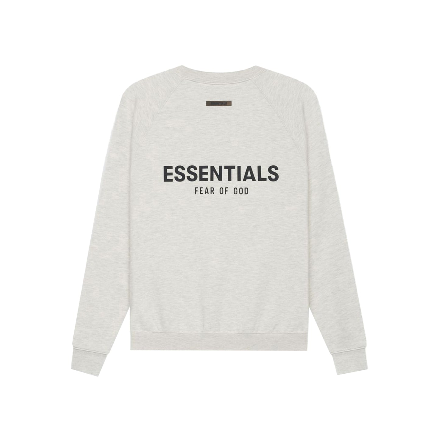 Fear of God Essentials Pullover Crewneck Light Heather Oatmeal SS21, Clothing- re:store-melbourne-Fear of God Essentials