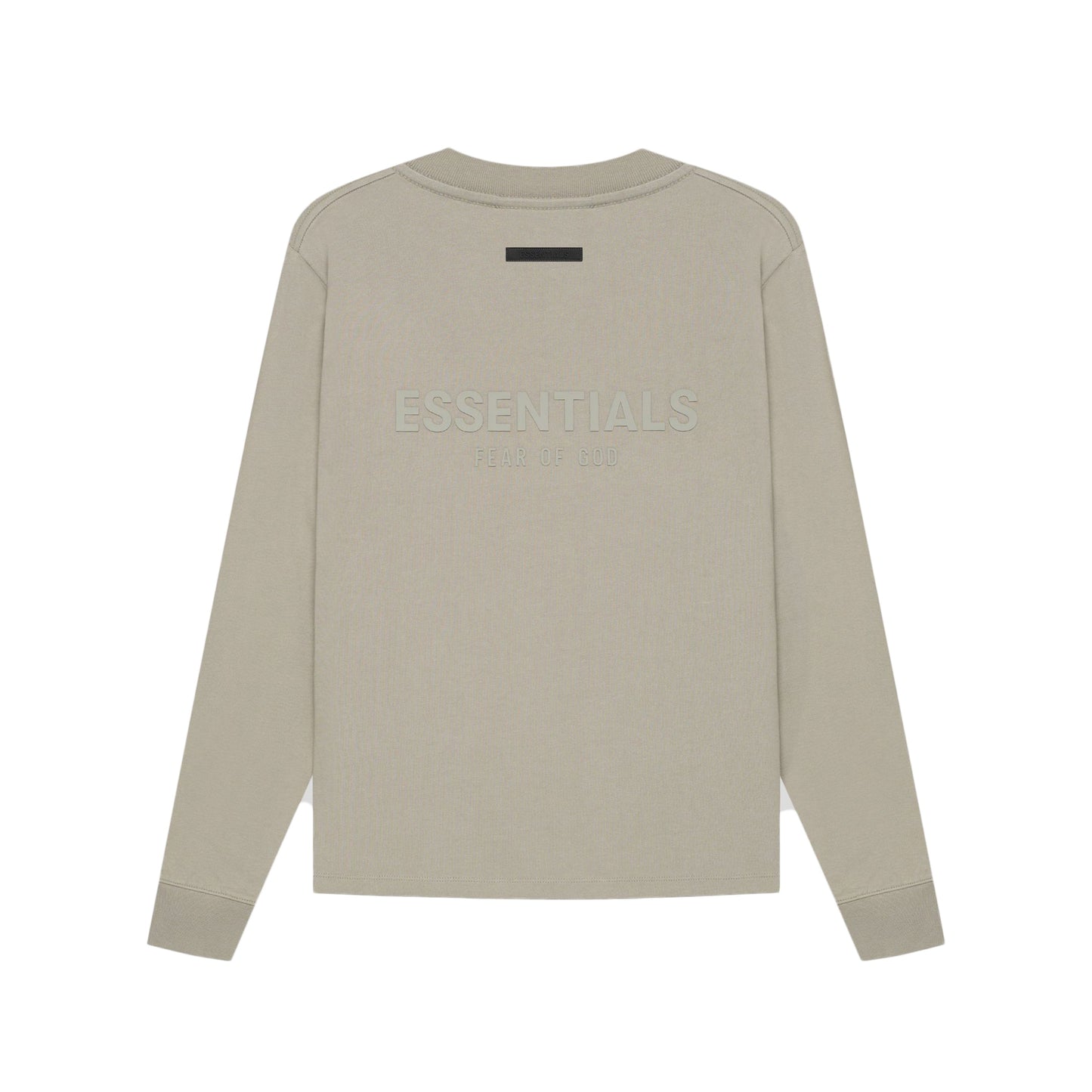 Fear Of God Essentials Long Sleeve T-shirt Moss/Goat SS21, Clothing- re:store-melbourne-Fear of God Essentials