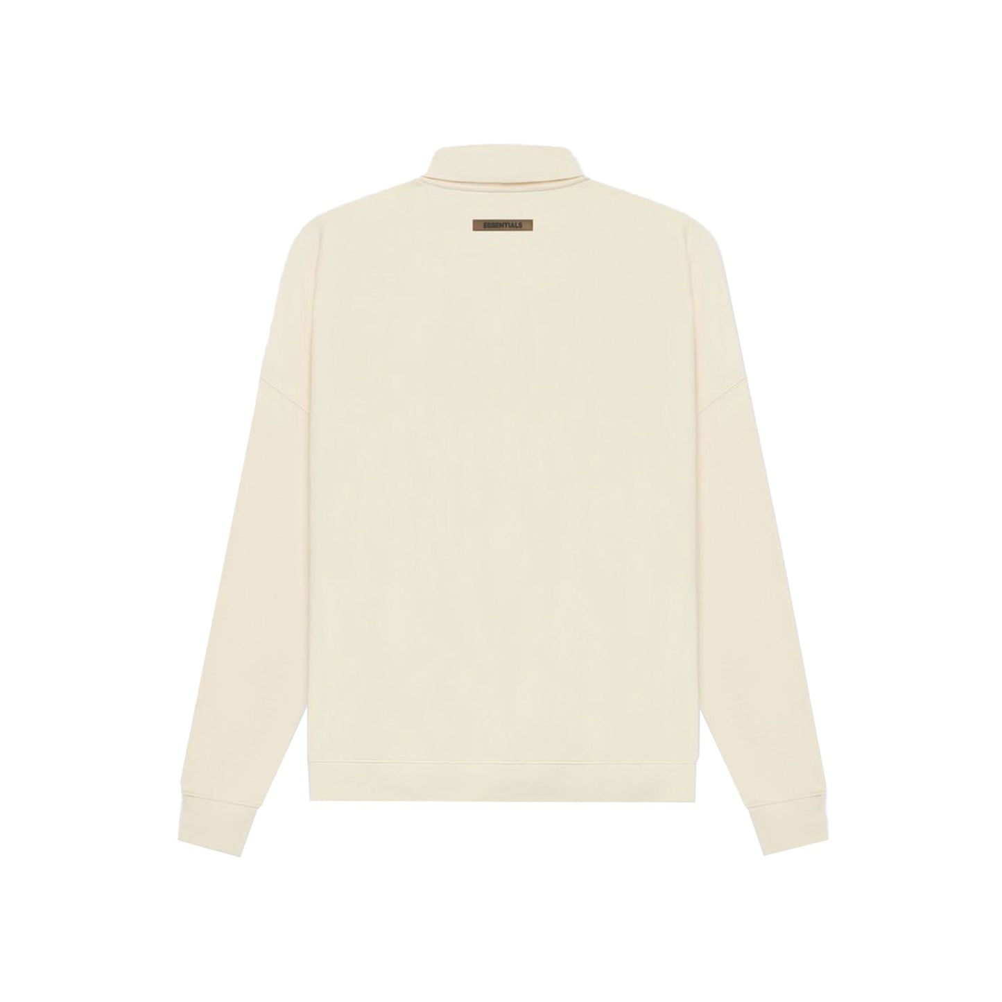Fear of God Essentials Long Sleeve French Terry Polo Buttercream, Clothing- re:store-melbourne-Fear of God Essentials