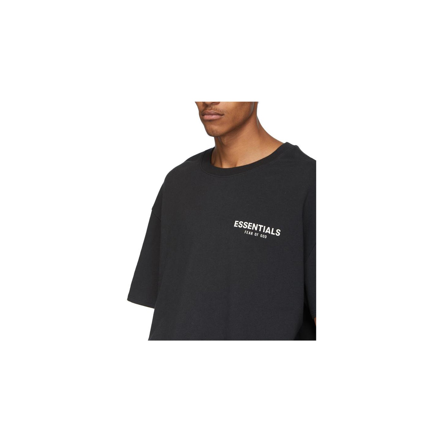 Fear of God Essentials photo Tee Black, Clothing- dollarflexclub