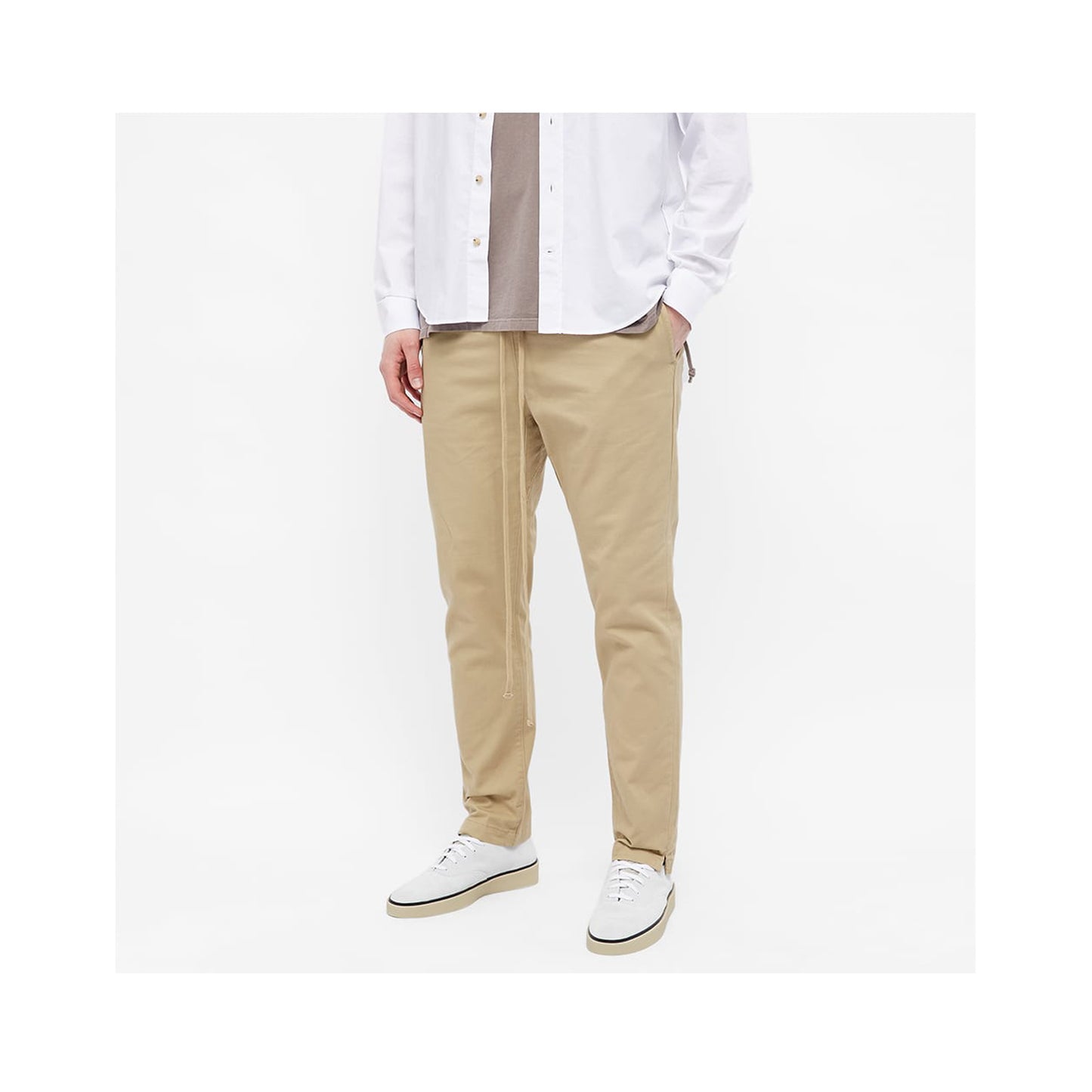 Fear of God Essentials Twill Pant Khaki SS21, Clothing- re:store-melbourne-Fear of God Essentials