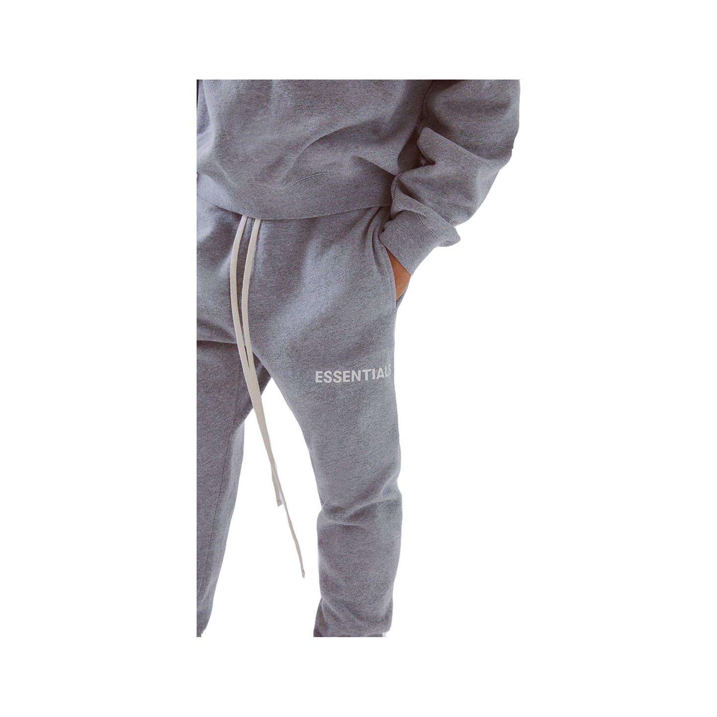 Fear of God Essentials Sweatpant -Grey, Clothing- dollarflexclub