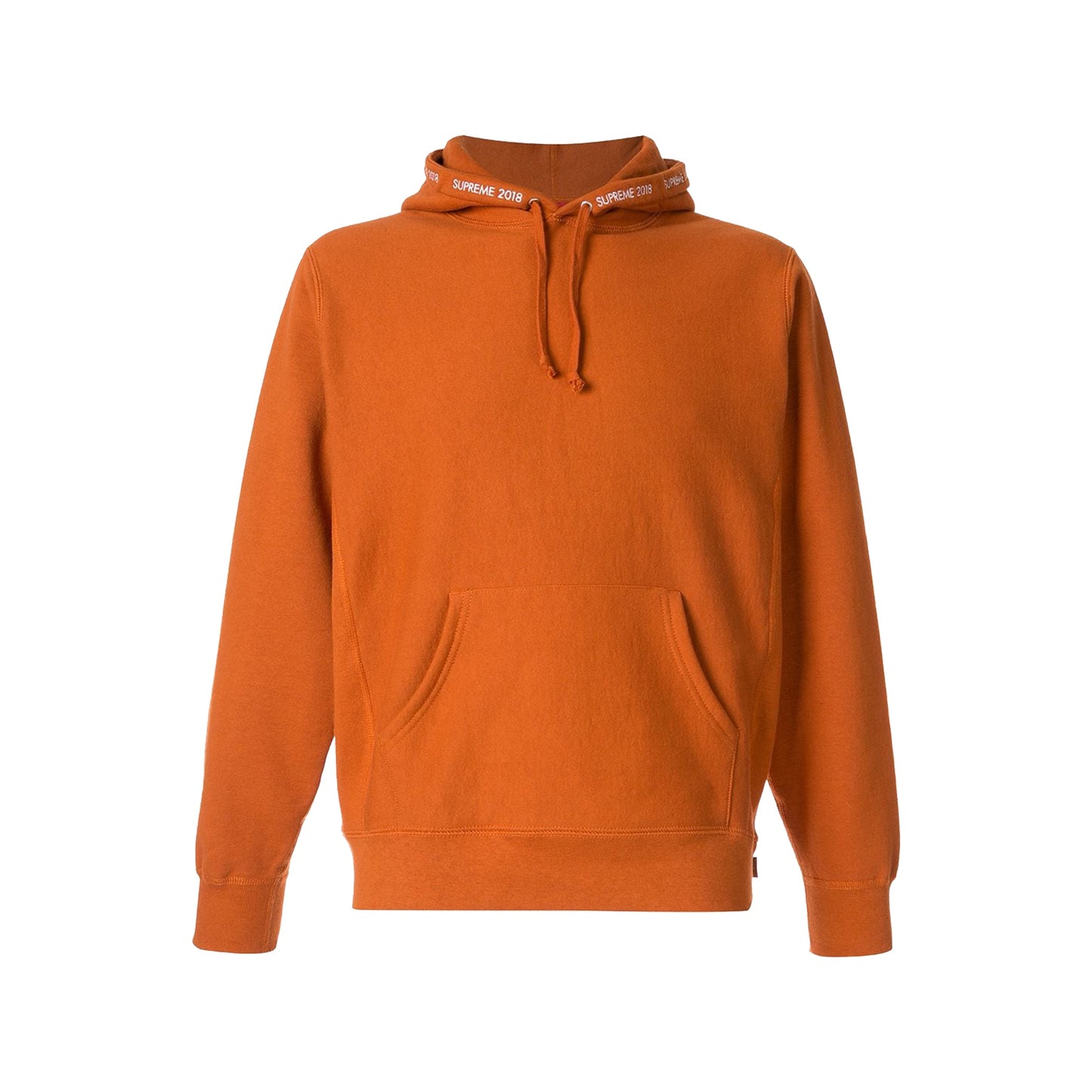 Supreme Channel Hoodie -Copper (Used), Clothing- dollarflexclub