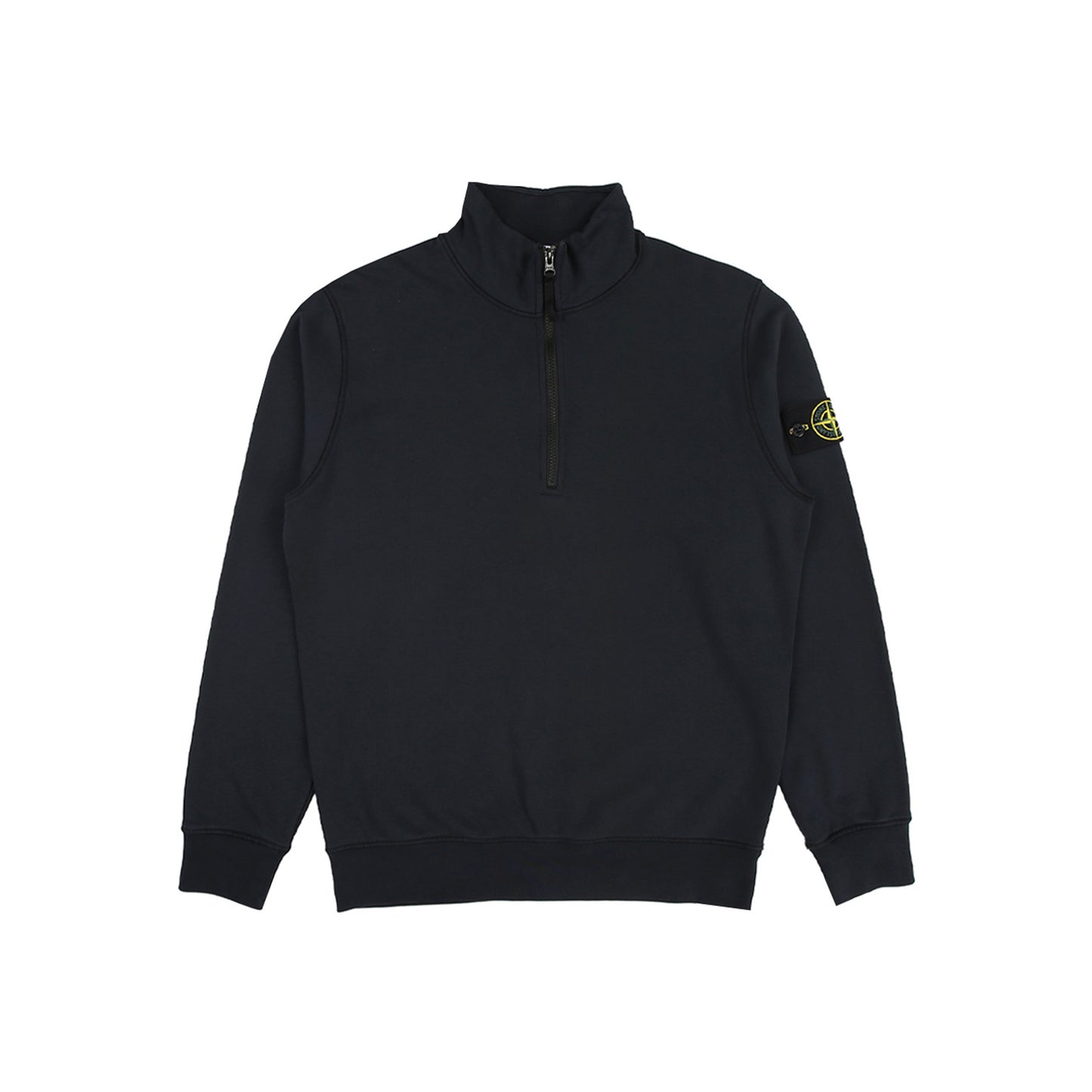 Stone Island Half Zip Sweatshirt - Navy Blue, Clothing- re:store-melbourne-Stone Island