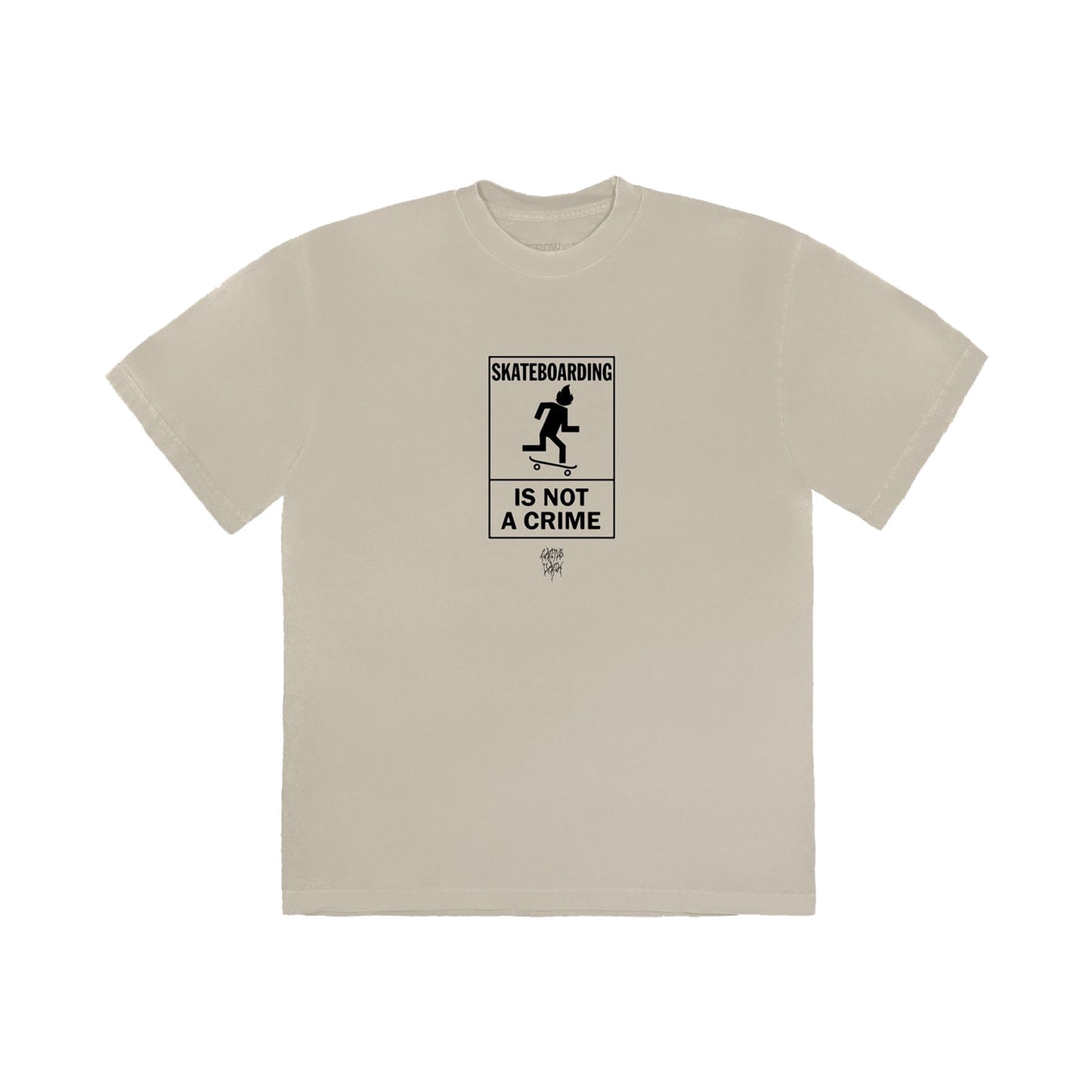 Travis Scott x Nike SB Skating is not a crime Tee, Clothing- re:store-melbourne-Travis Scott