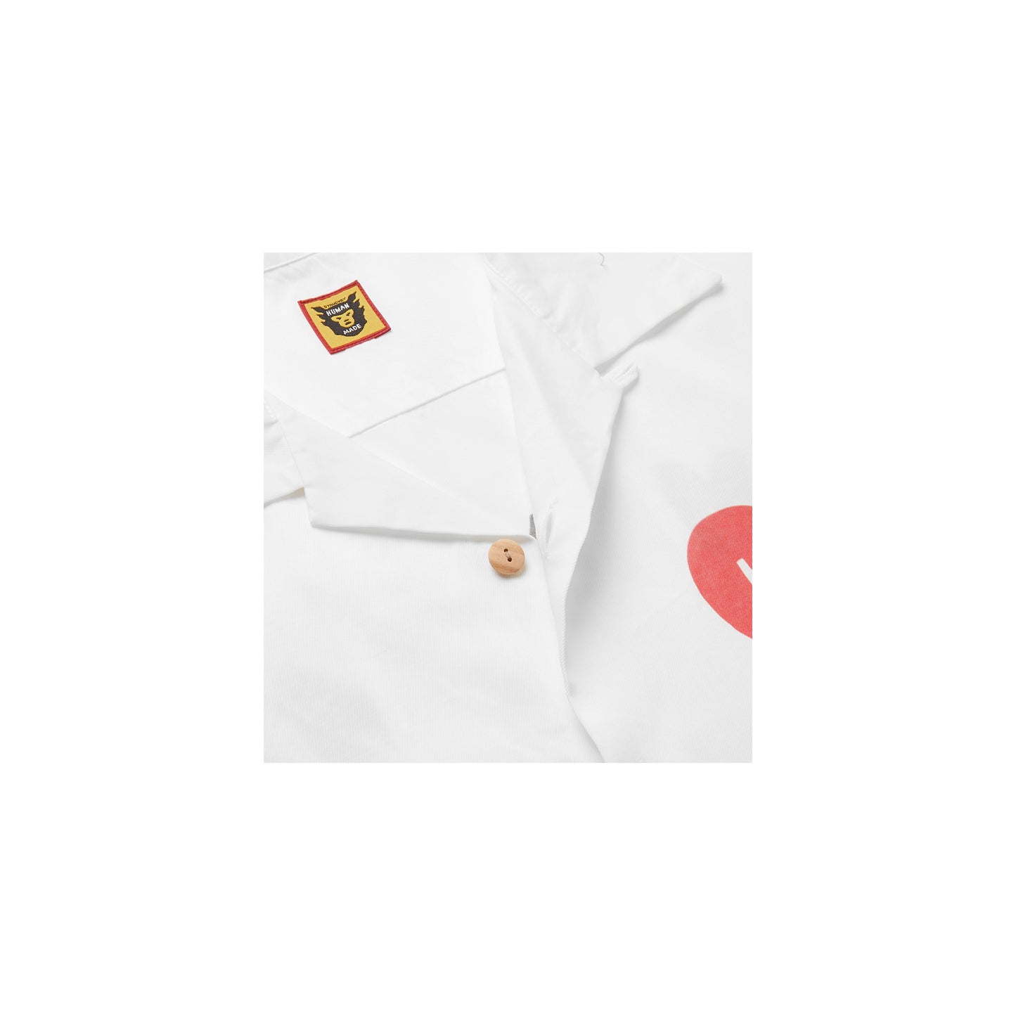Human Made Yokosuka Camp Collar Printed Twill Shirt, Clothing- dollarflexclub