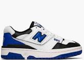 New Balance 550 White Royal Black, Shoe- re:store-melbourne-New Balance