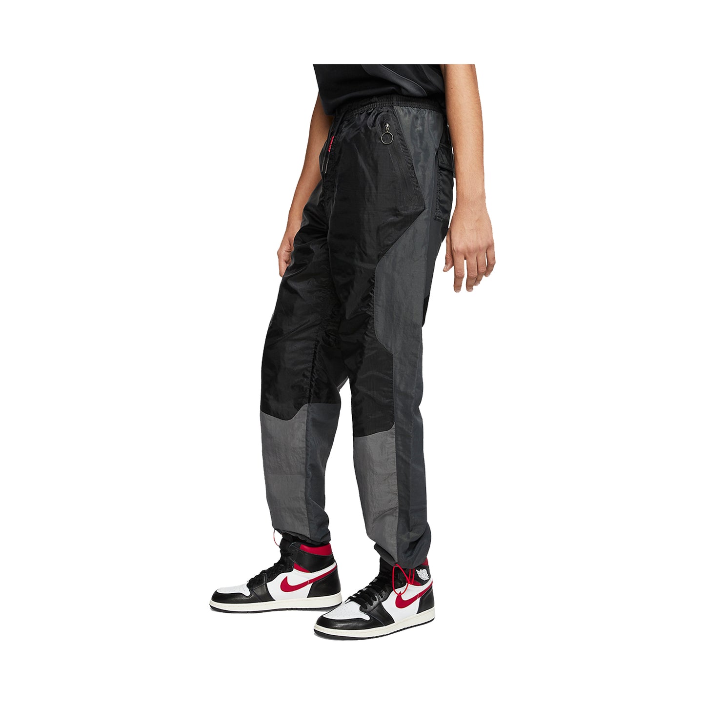 OFF-WHITE x Jordan Woven Pant Black, Clothing- dollarflexclub