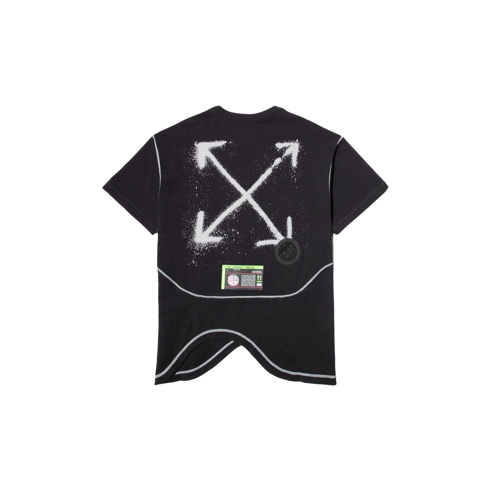 Nike x Off White Running Tee -Black, Clothing- dollarflexclub