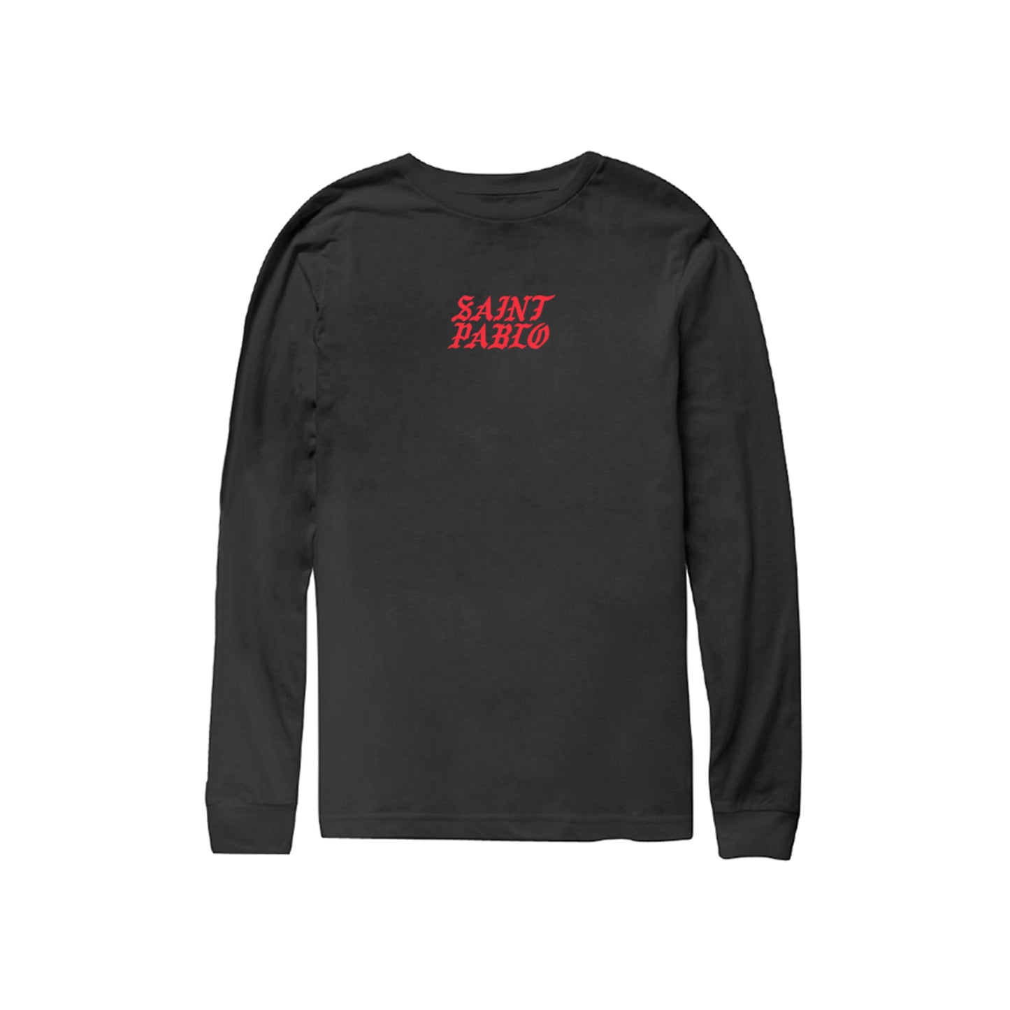 Kanye West Saint Pablo Kim Tennis Longsleeve T-Shirt Black, Clothing- re:store-melbourne-Pablo