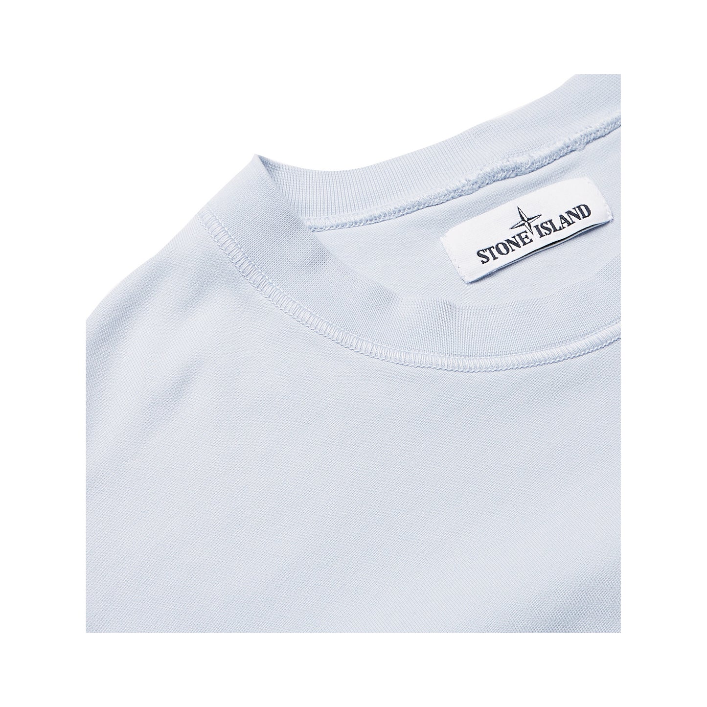 Stone Island Crewneck Sweatshirt-Baby Blue, Clothing- re:store-melbourne-Stone Island