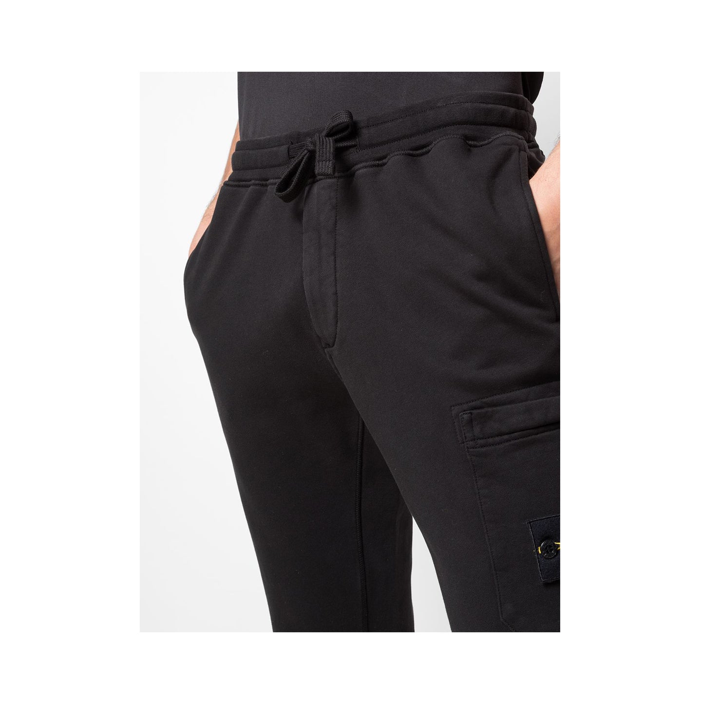 Stone Island Cargo Sweatpants Black, Clothing- re:store-melbourne-Stone Island