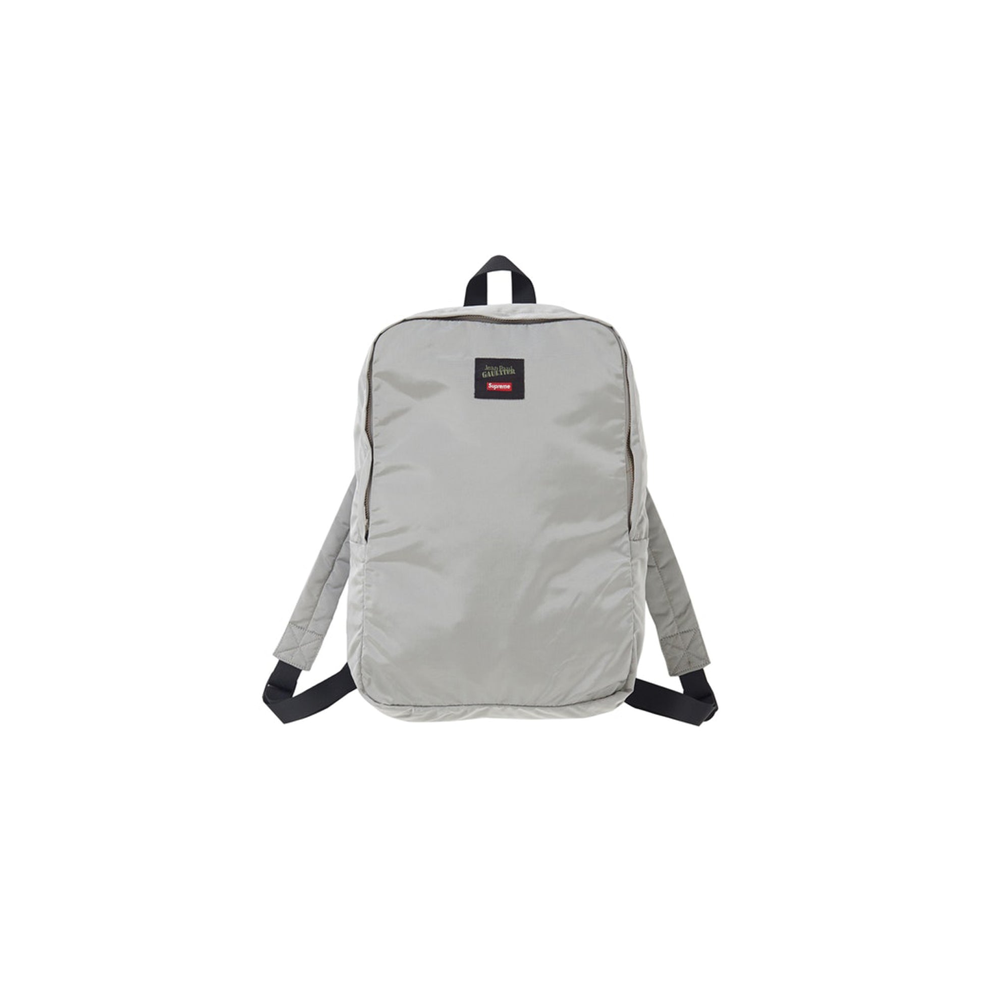 Supreme Jean Paul Gaultier Reversible Backpack MA-1 Silver, Clothing- dollarflexclub