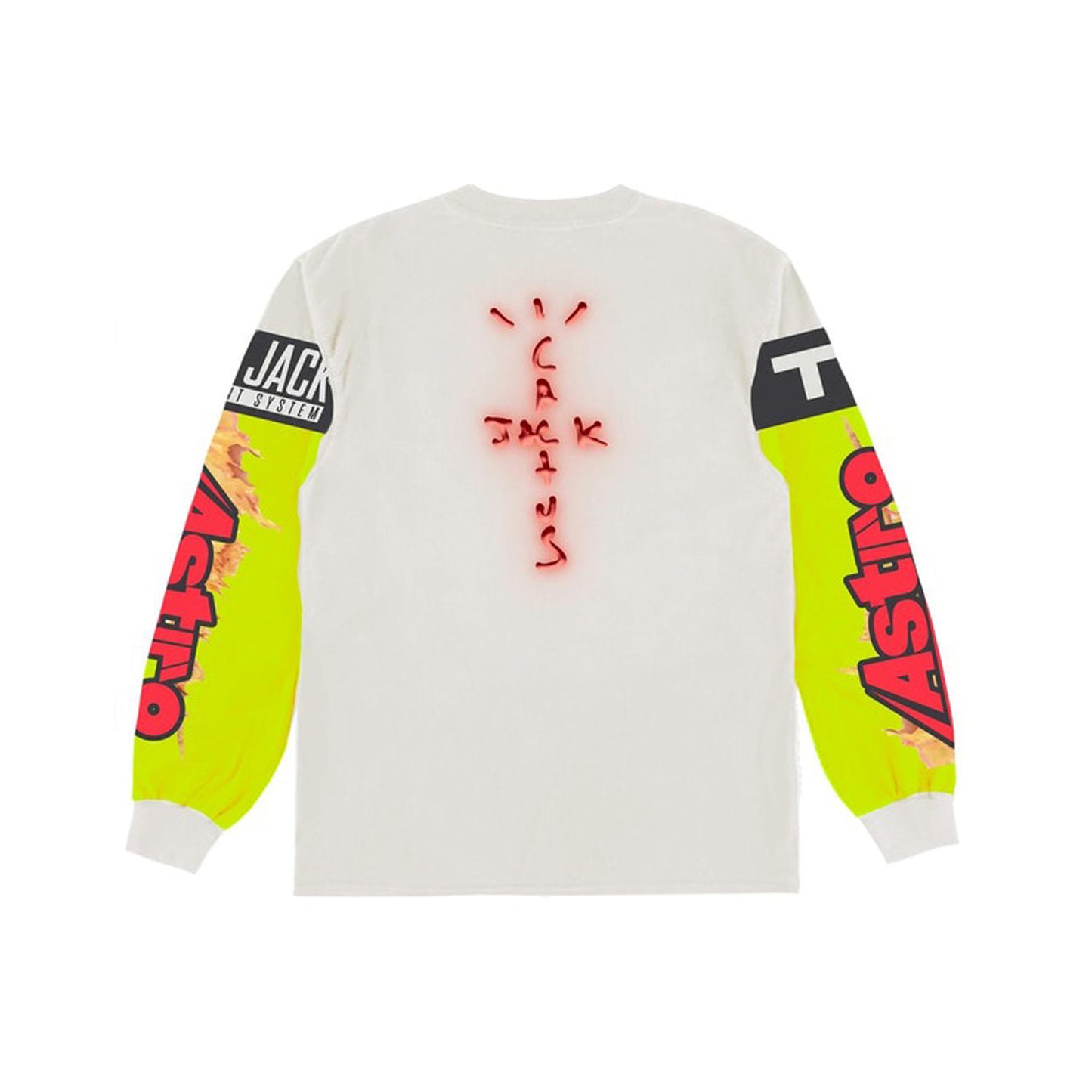 Travis Scott The Scotts Cj Gaming II L/S Jersey White/Multi, Clothing- re:store-melbourne-Travis Scott