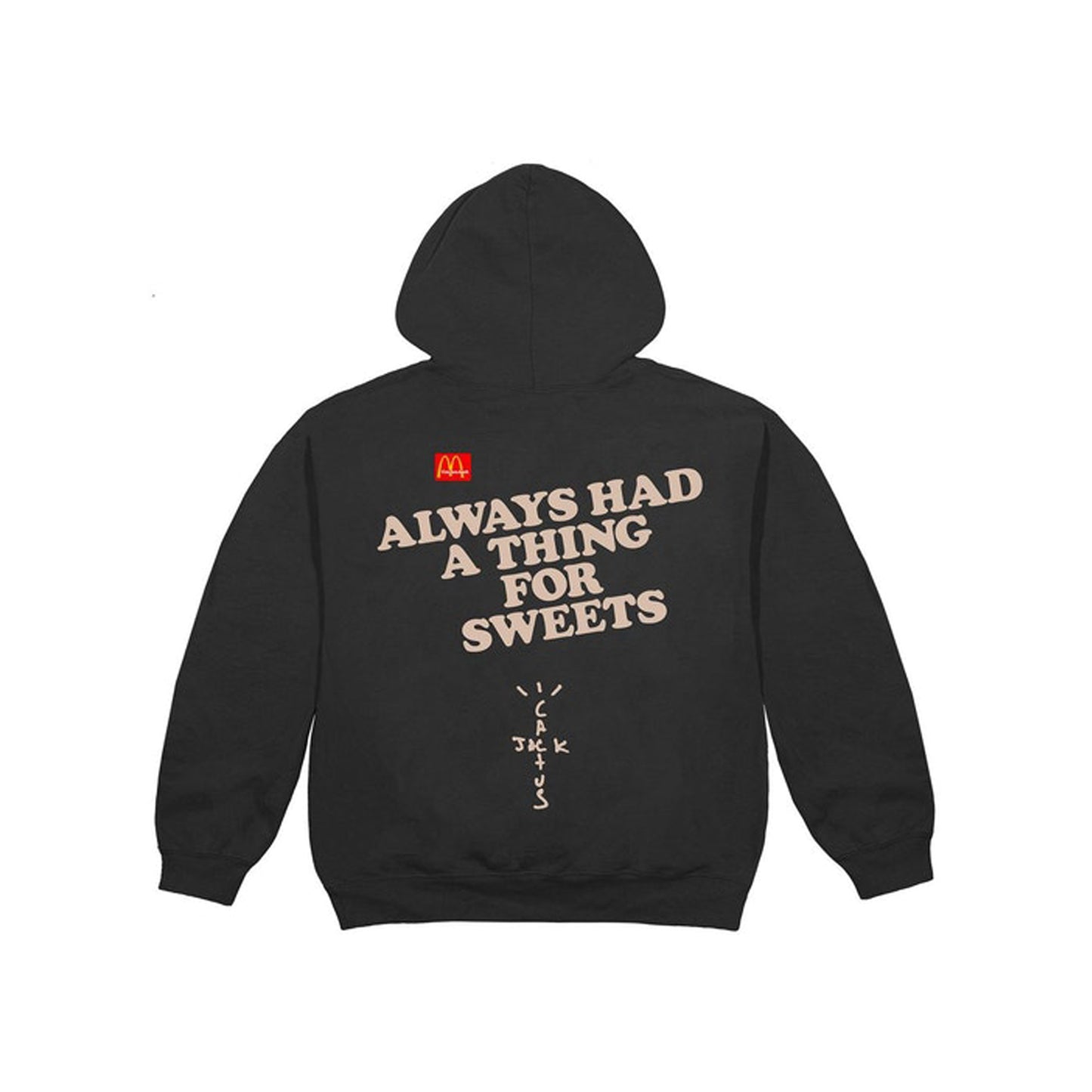 Travis Scott x McDonald's Apple Pie Hoodie Washed Black, Clothing- re:store-melbourne-Travis Scott
