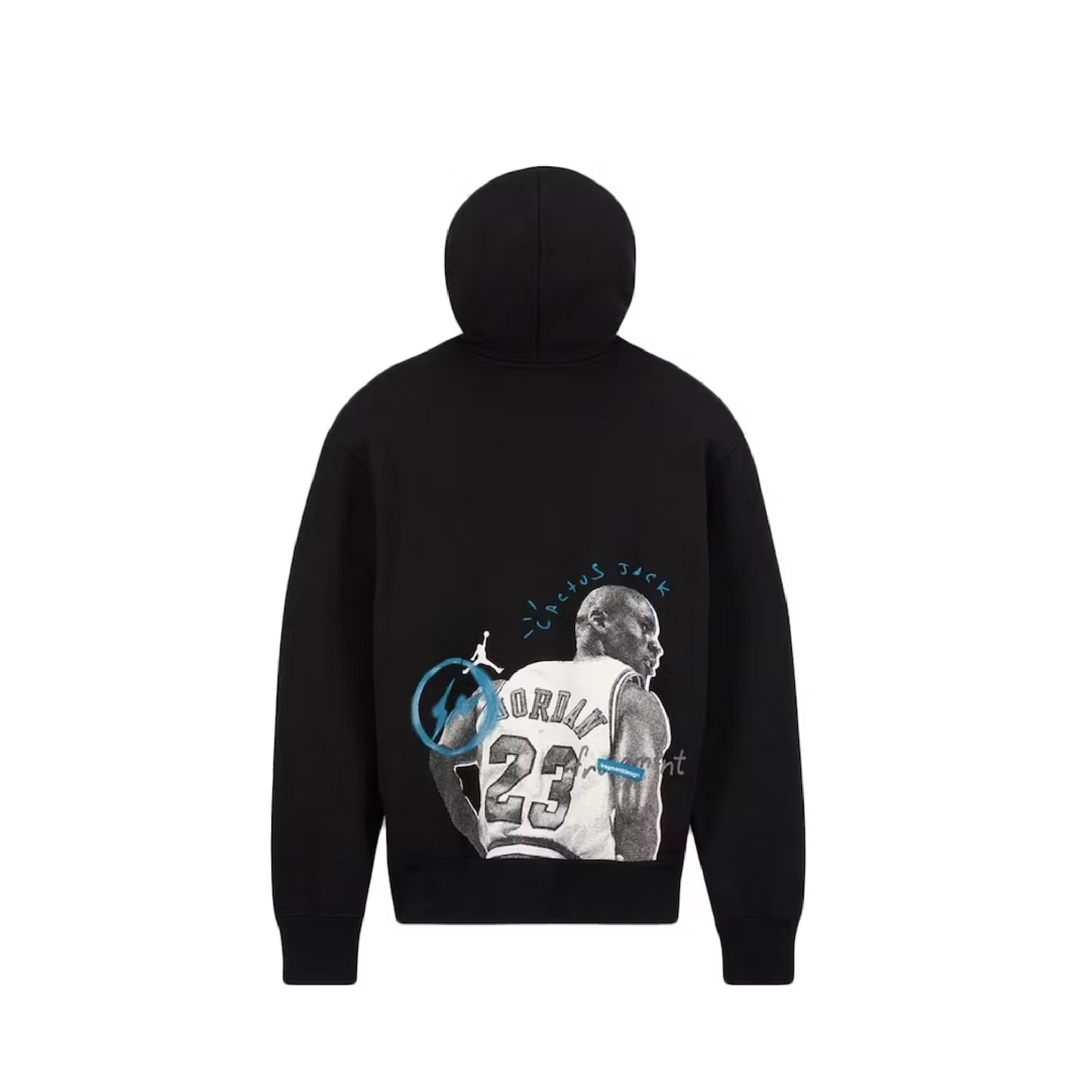 Travis Scott x Jordan x Fragment Hoodie Black, Clothing- re:store-melbourne-Travis Scott x Jordan x Fragment