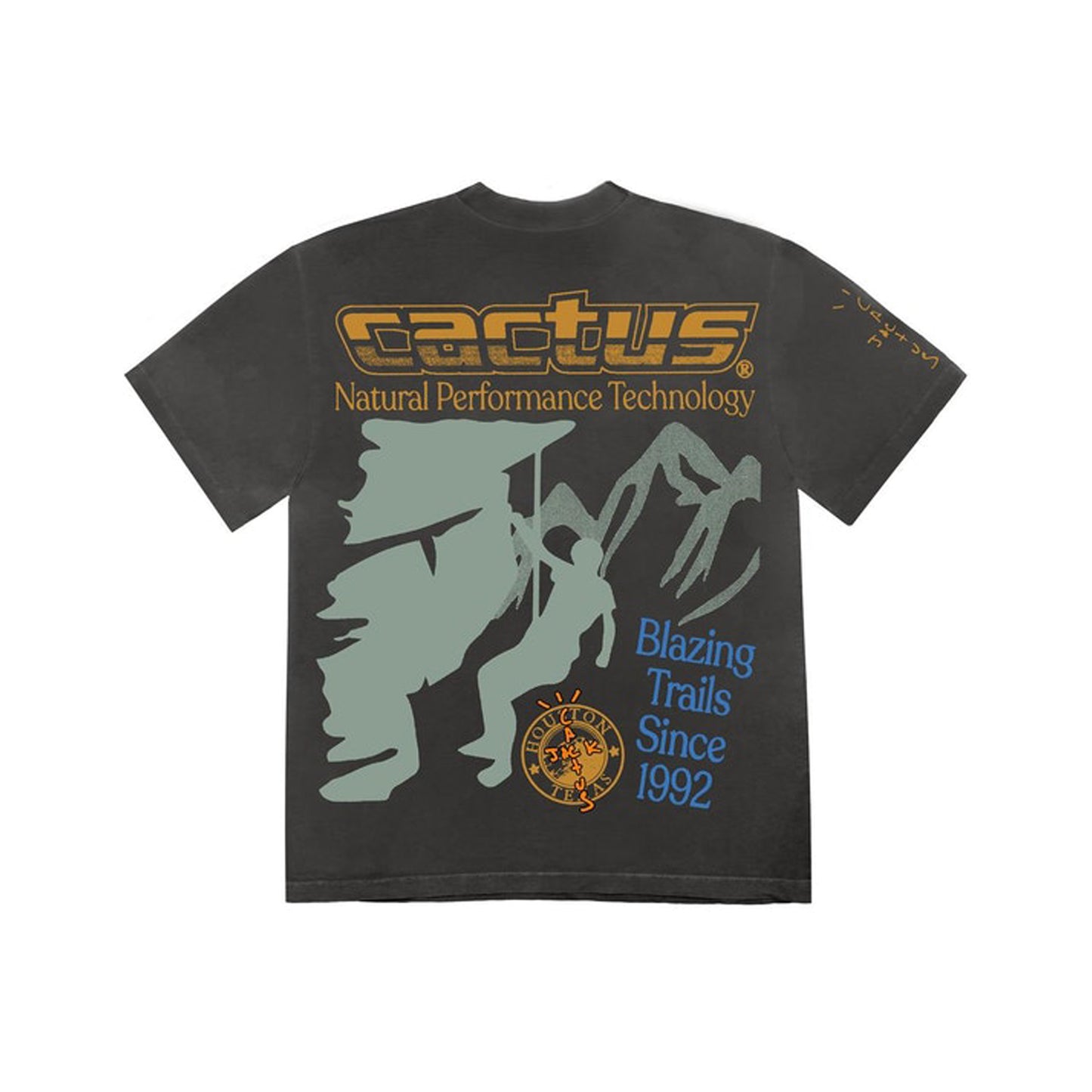 Travis Scott Path T-Shirt Washed Black, Clothing- re:store-melbourne-Travis Scott