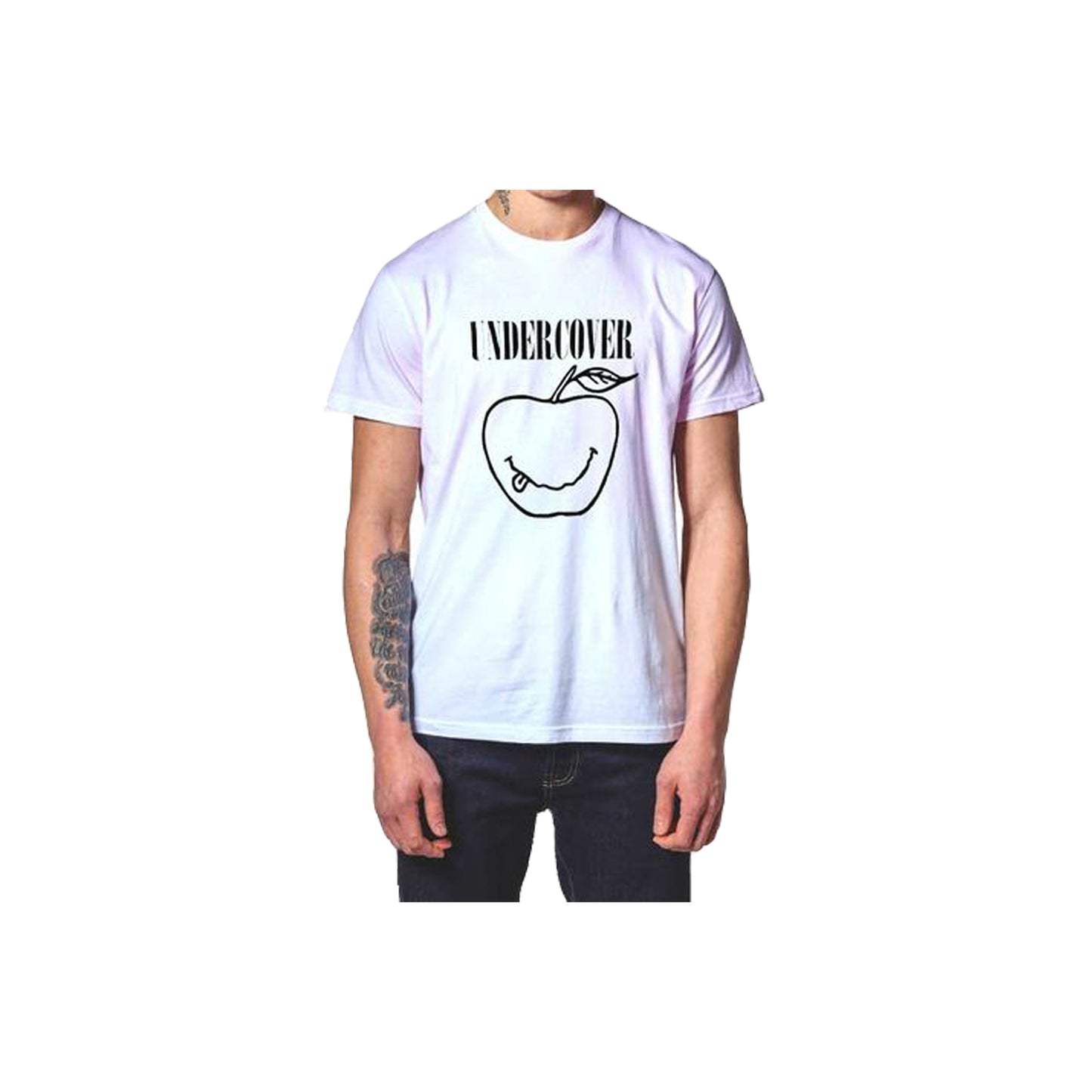 Undercover Apple Nirvana Tee, Clothing- dollarflexclub