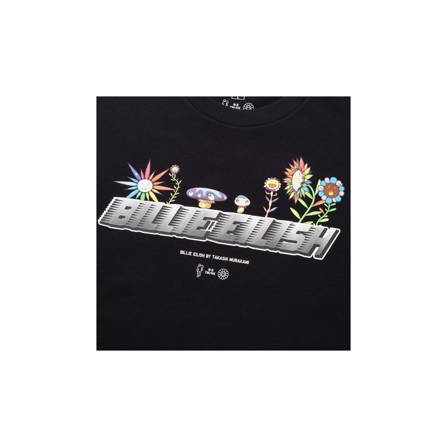 Billie Eilish x Uniqlo Big Logo Tee Black MEN, Clothing- re:store-melbourne-Billie Eillish x Uniqlo