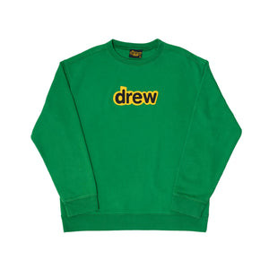 Justin Bieber x Drew House Secret Crewneck Green, Clothing- re:store-melbourne-Drew House