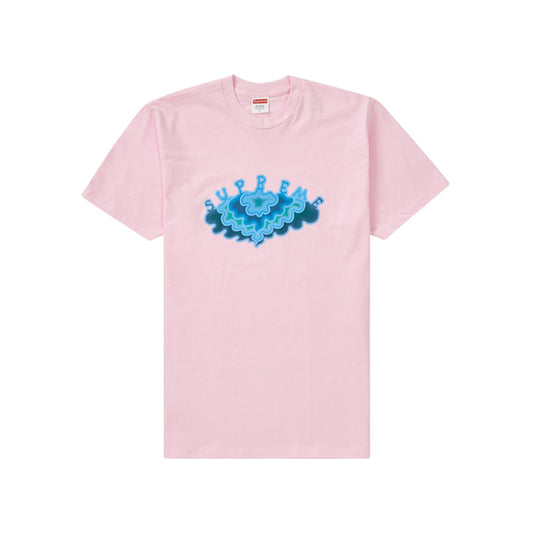 Supreme Cloud Tee Pink, Clothing- dollarflexclub