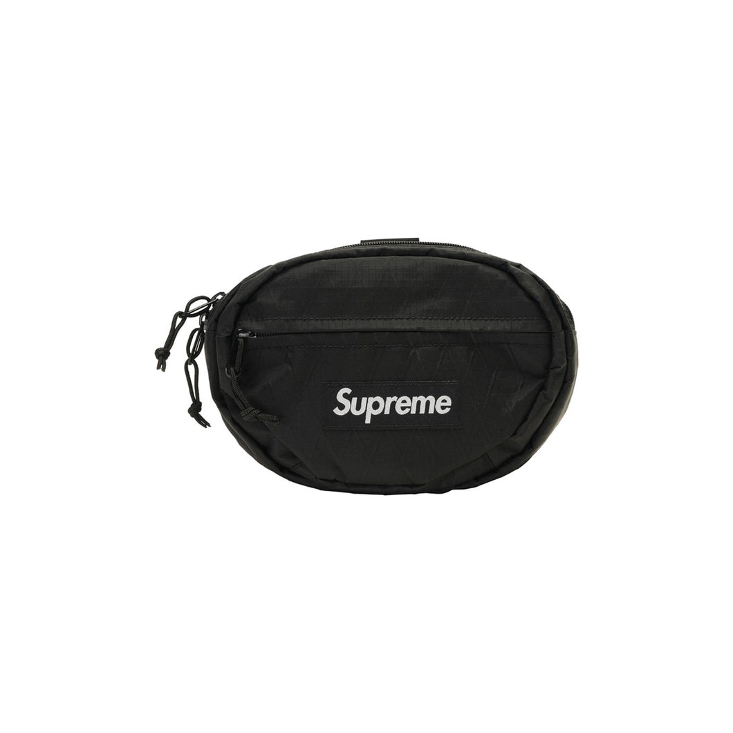 Supreme FW18 Waist Bag - Black, Accessories- dollarflexclub