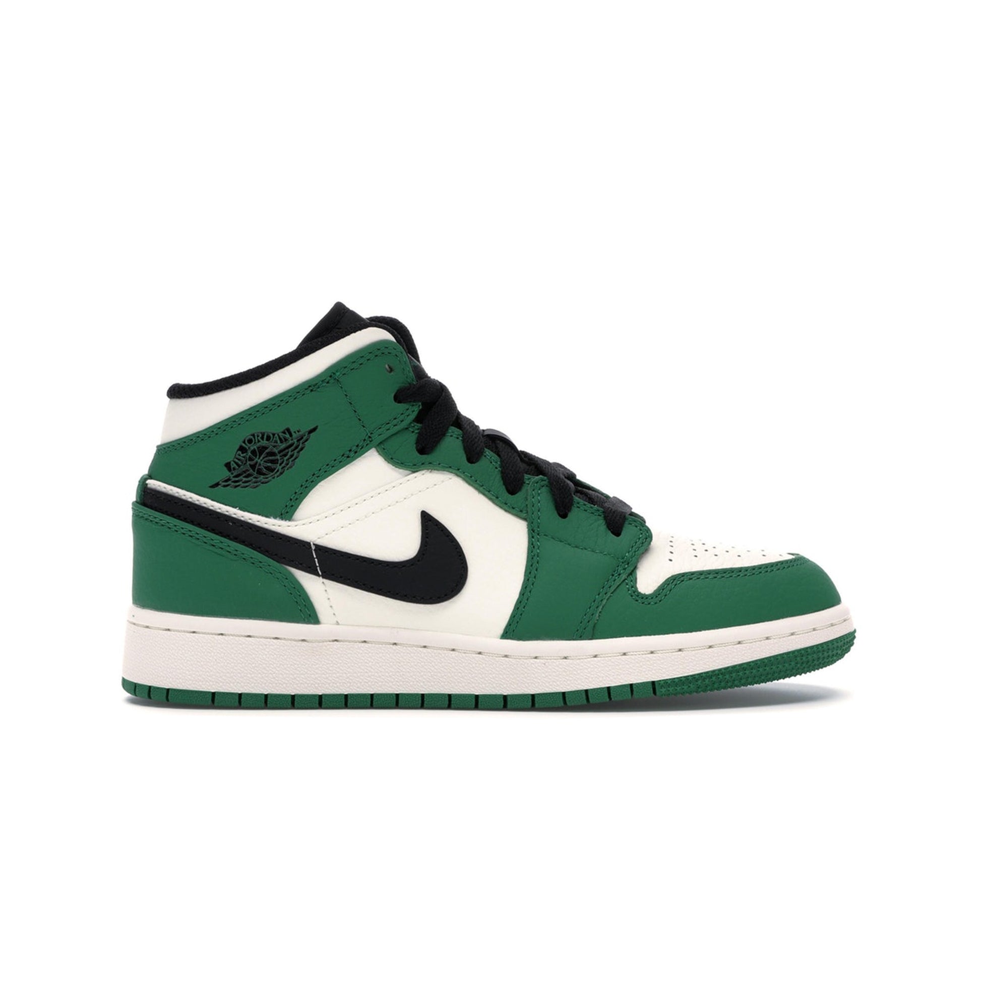 Jordan 1 Mid Pine Green (GS), Shoe- dollarflexclub