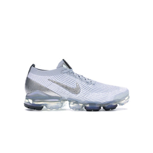 Nike Air VaporMax Flyknit 3 White Reflect Silver, Shoe- dollarflexclub
