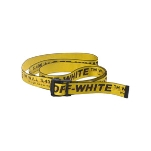 OFF-WHITE Industrial Belt (SS19) -Yellow/Black, Accessories- dollarflexclub