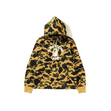 Load image into Gallery viewer, BAPE 1st Camo College Wide Pullover Hoodie Yellow, Clothing- re:store-melbourne-Bape

