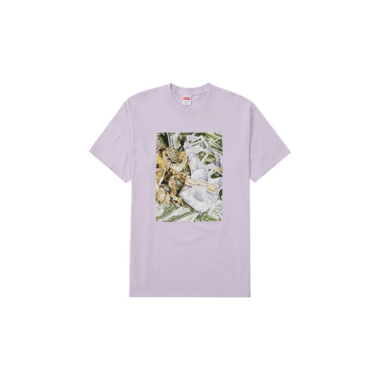Supreme Bling Tee Light Purple, Clothing- dollarflexclub