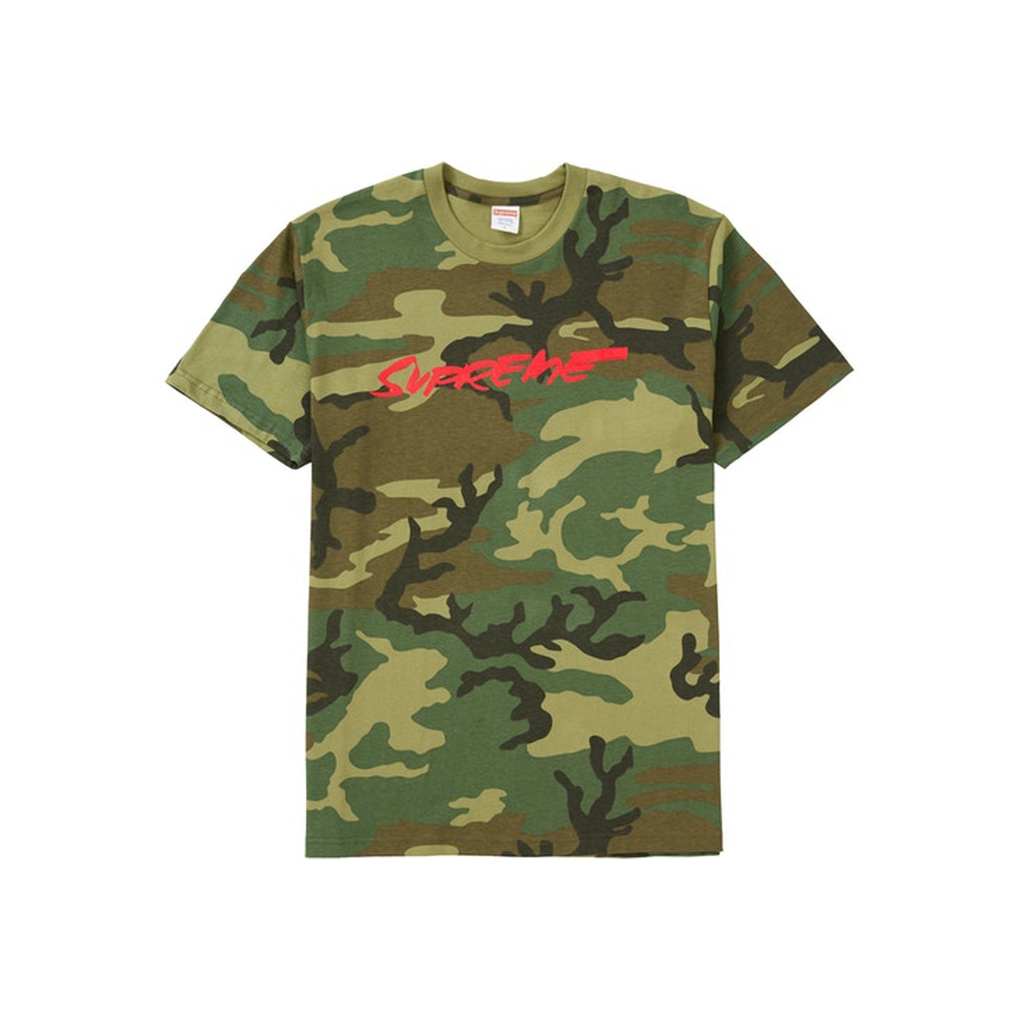 Supreme Futura Logo Tee Woodland Camo, Clothing- re:store-melbourne-Supreme