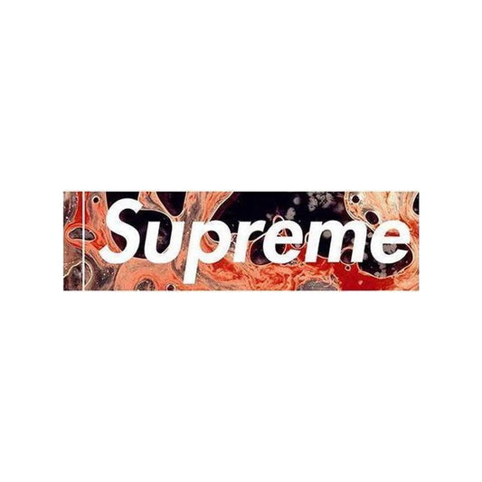 "Blood & Semen" Box Logo Stickers, Sticker- dollarflexclub